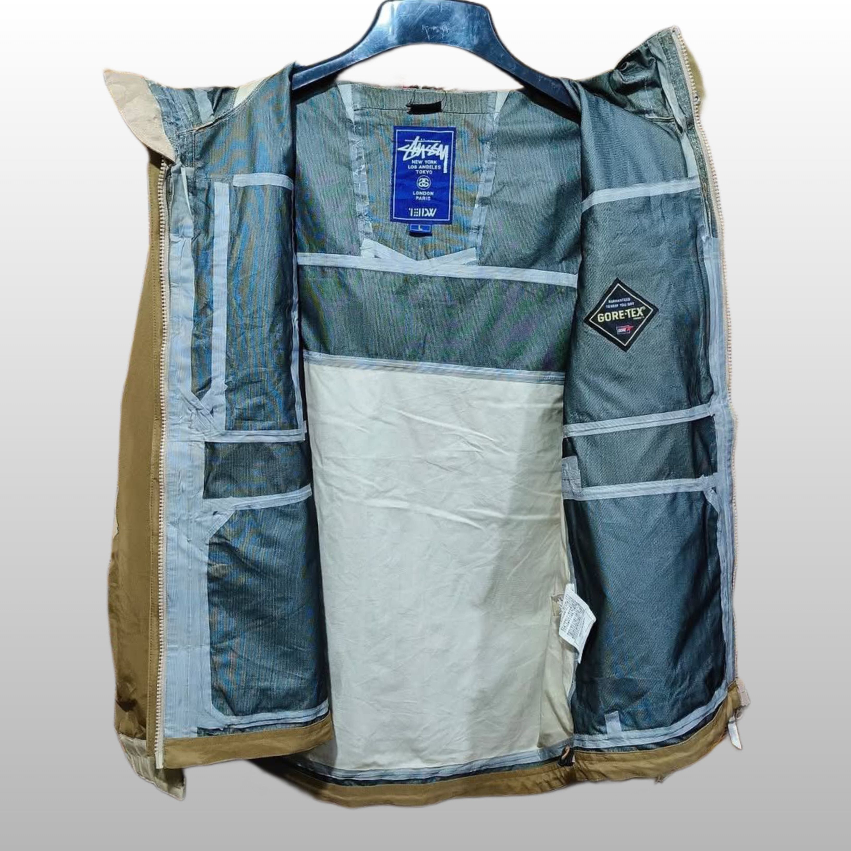 激レア♡ STUSSY 13DW GORE-TEX Field Jacket Stussy X 13DW Gore - Tex Tactics Field Jacket