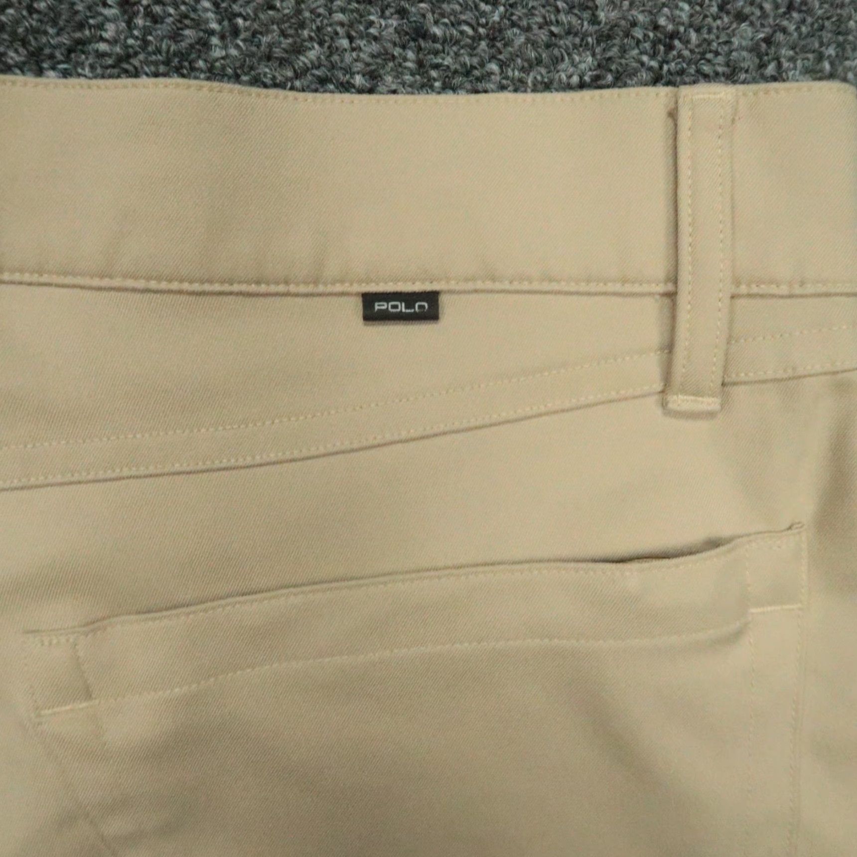 Polo Ralph Lauren Polo Ralph Lauren Pants Men 34x31 Chino 5-Pocket Belt Loops Flat Front Regular Fit Beige Tan Vintage: No Size US S / EU 44-46 / 1 - 6 Thumbnail