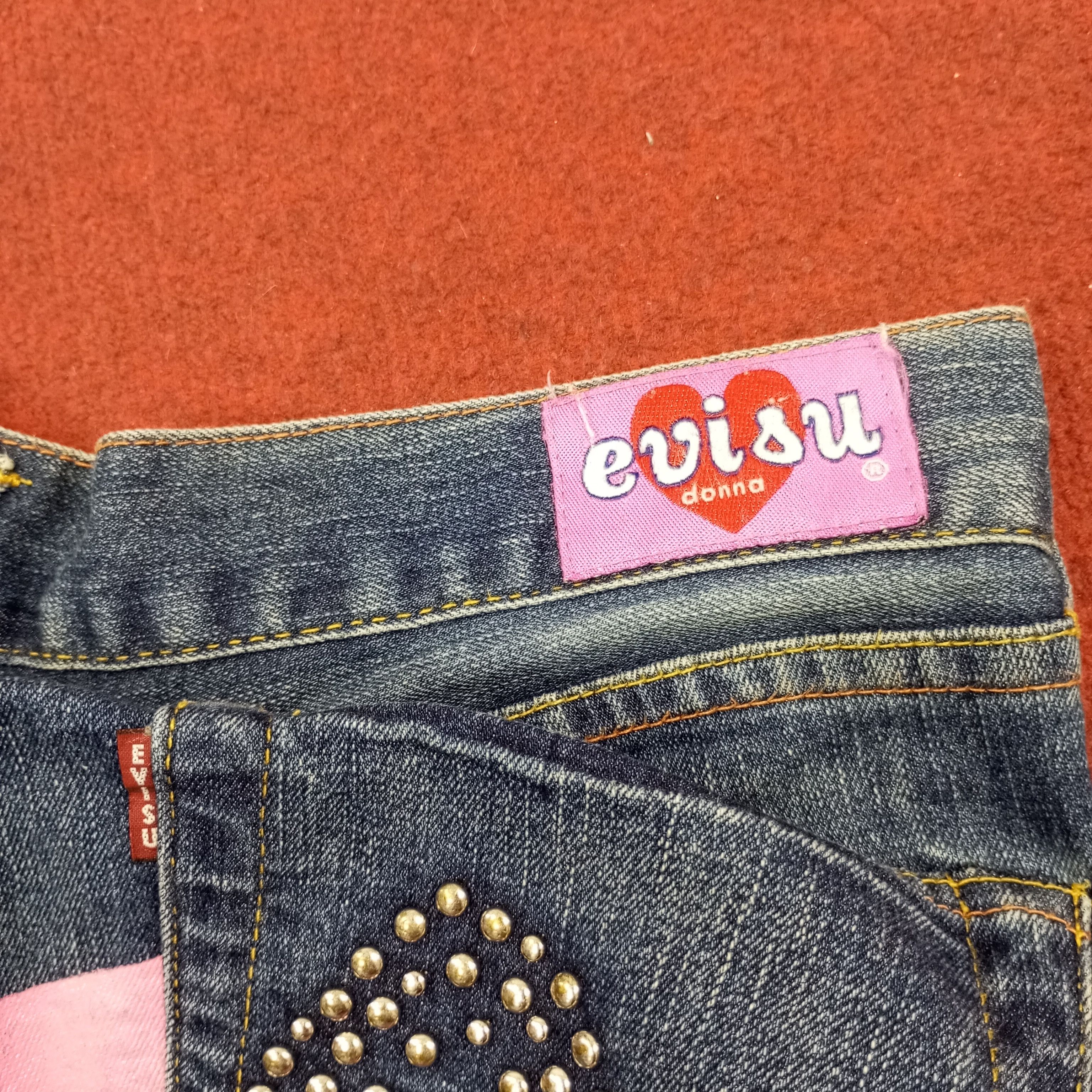 Evisu × Japanese Brand × Vintage Evisu Japanese Brand Fashion Style Custom Daicock Jeans Size 31" - 15 Thumbnail