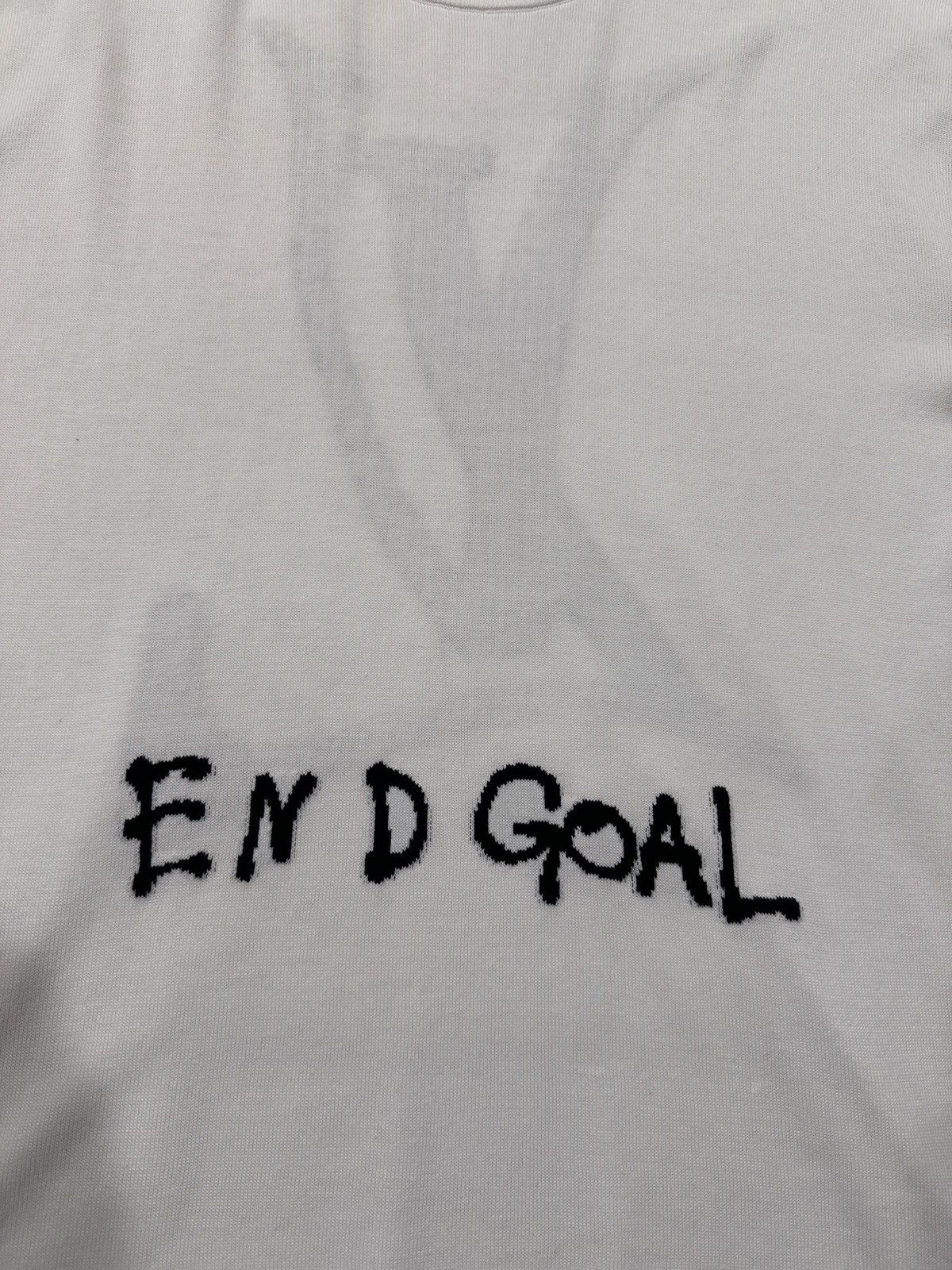 Louis Vuitton Louis Vuitton “End Goal” Intarsia White Sweater Knit T-Shirt Size US XL / EU 56 / 4 - 6 Thumbnail