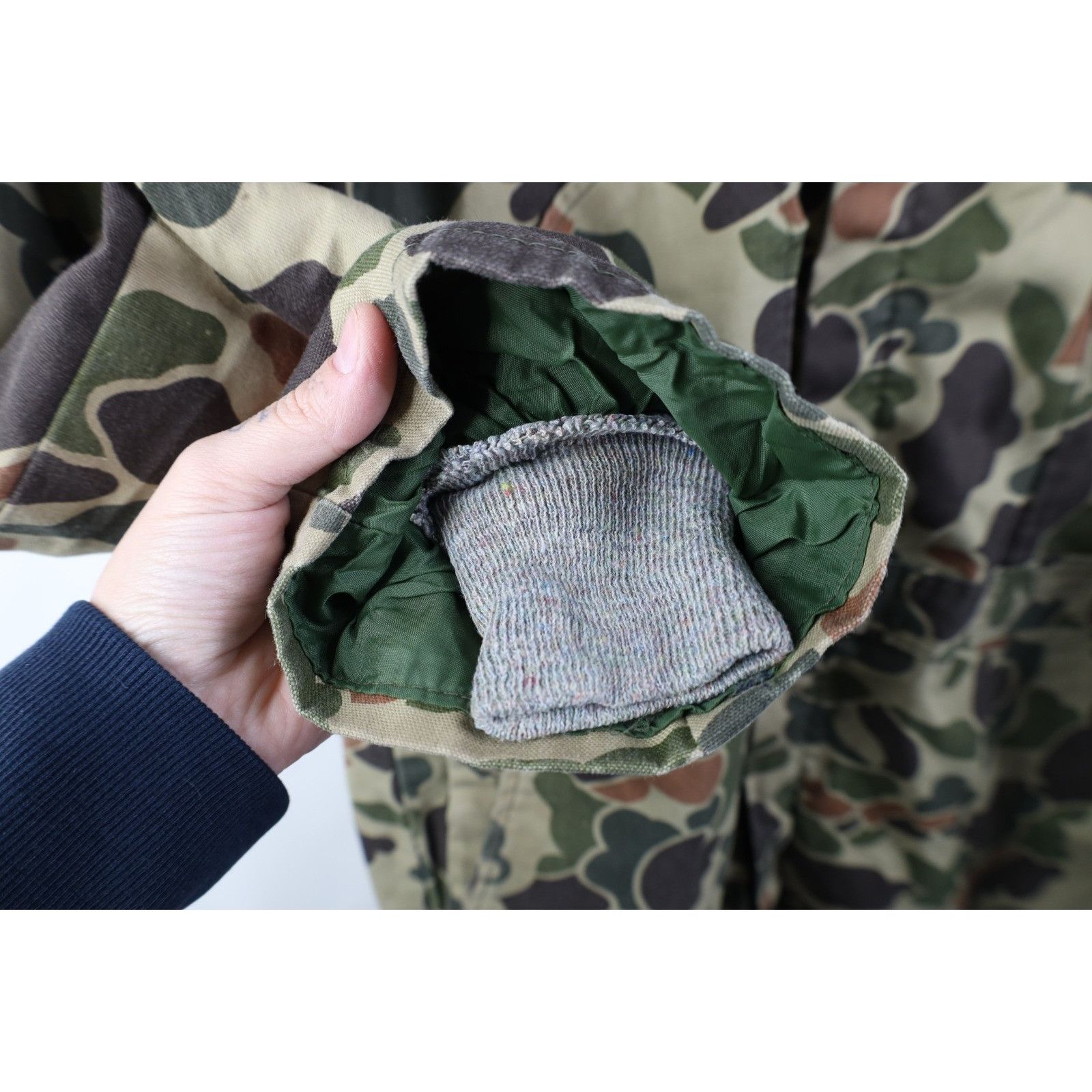 Vintage 70s 80s Walls Frogskin Camouflage Coveralls Bibs