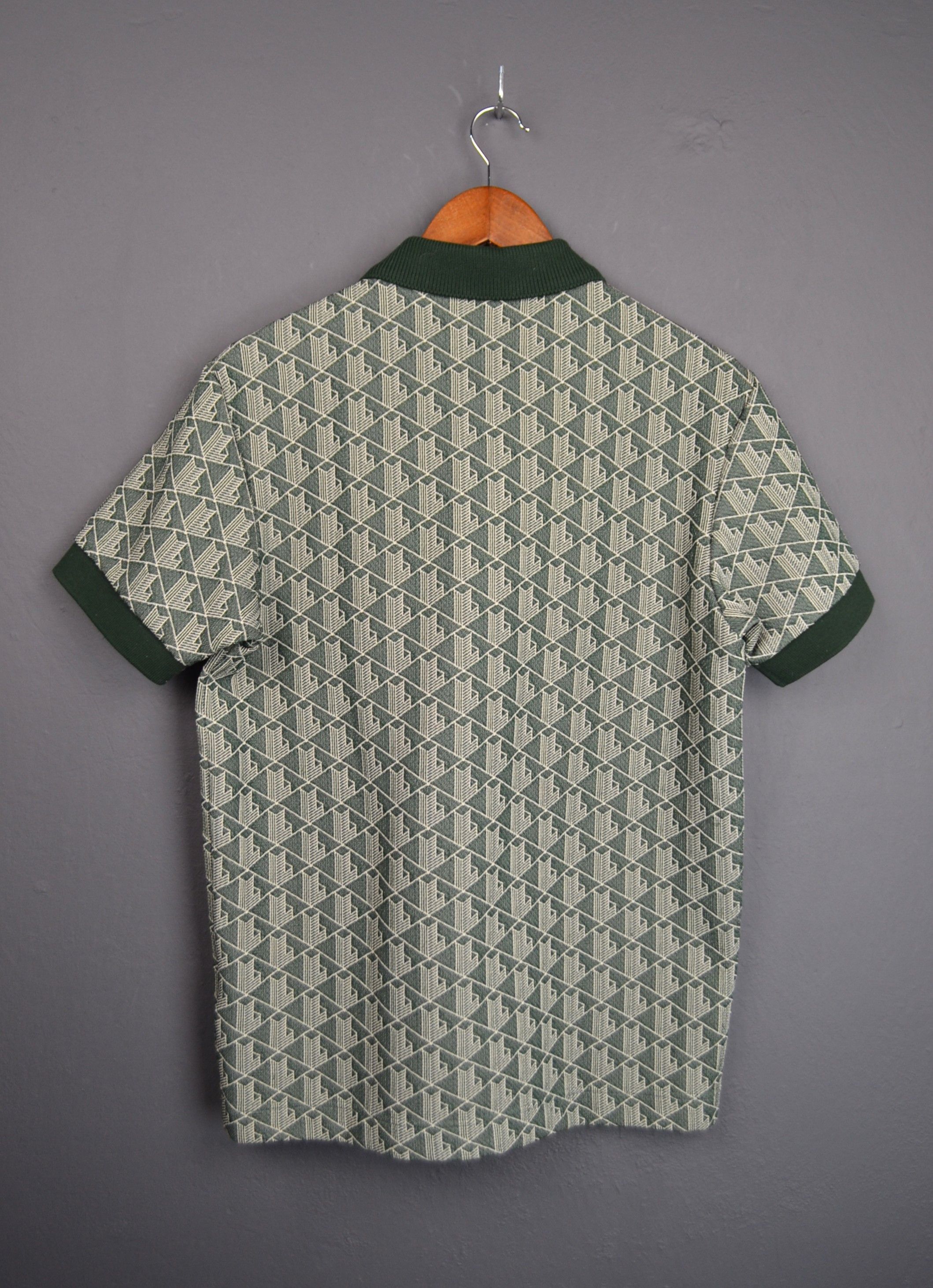 Lacoste Lacoste Classic Fit Monogram Polo Shirt 3 FR size S Size US S / EU 44-46 / 1 - 8 Thumbnail