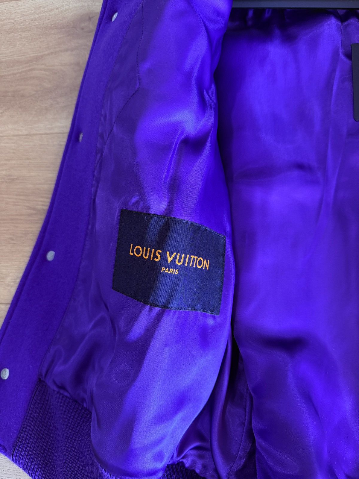 Louis Vuitton Louis Vuitton Multi Patch Leather Varsity Blouson Virgil Size US M / EU 48-50 / 2 - 8 Thumbnail