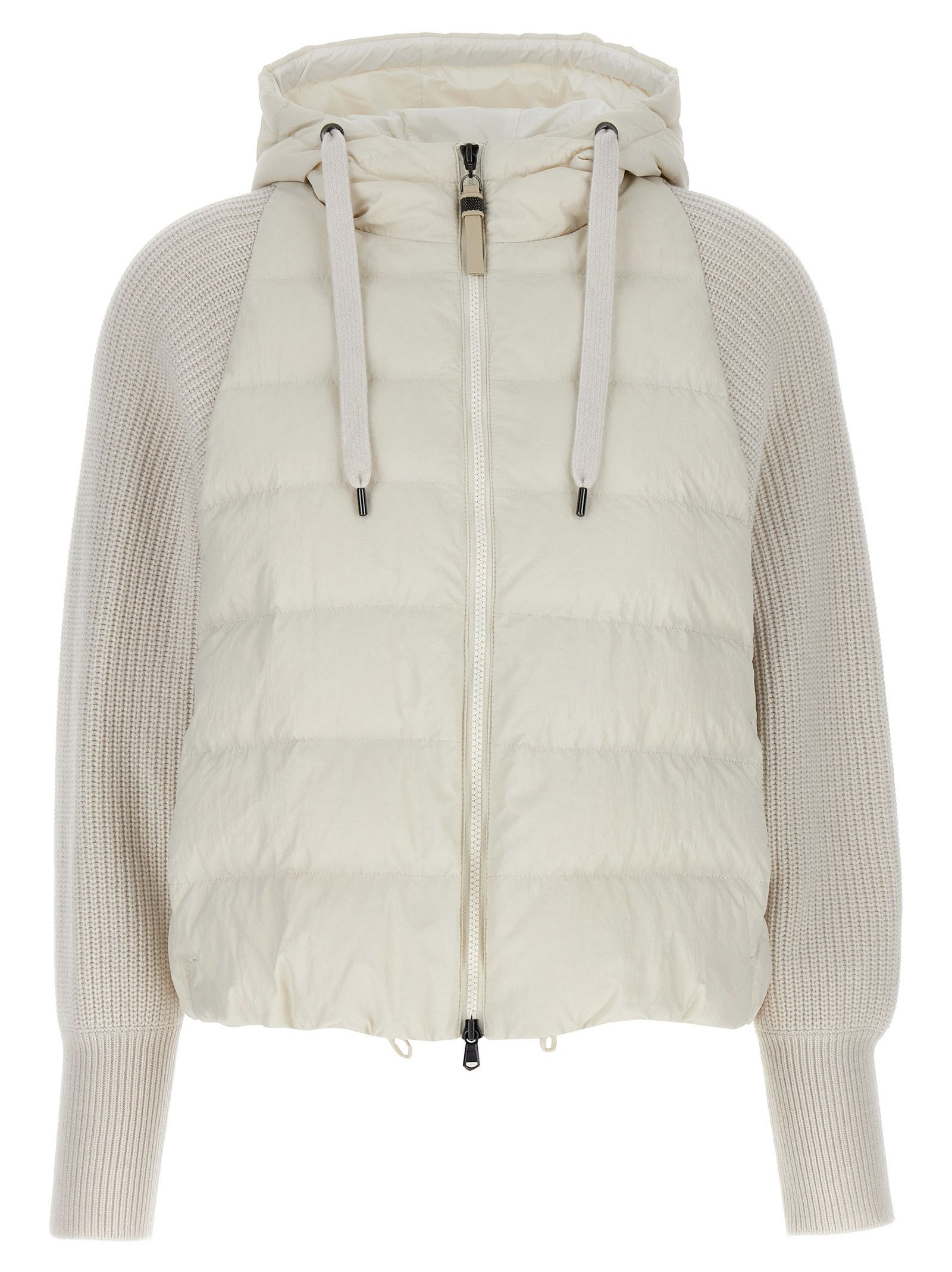 Two-Material Puffer Jacket