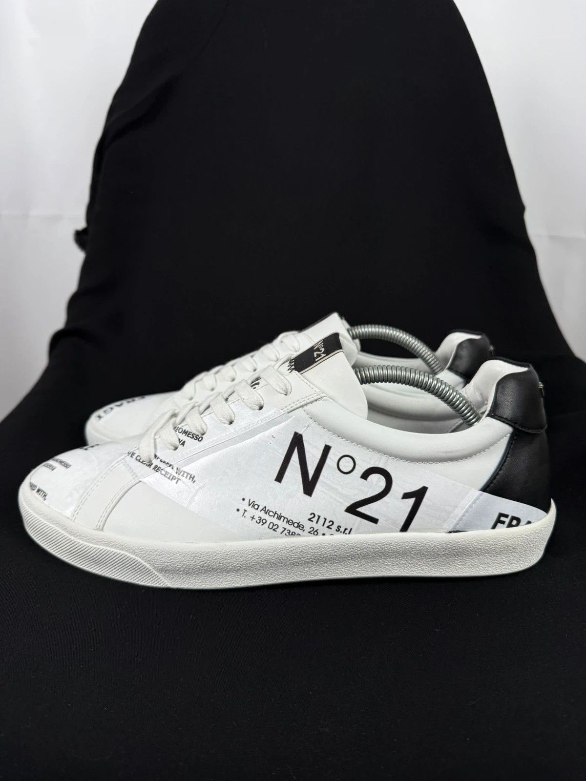 N21 N21 Italy Printed Sneakers Leather size 43 Size US 10 / EU 43 - 3 Thumbnail
