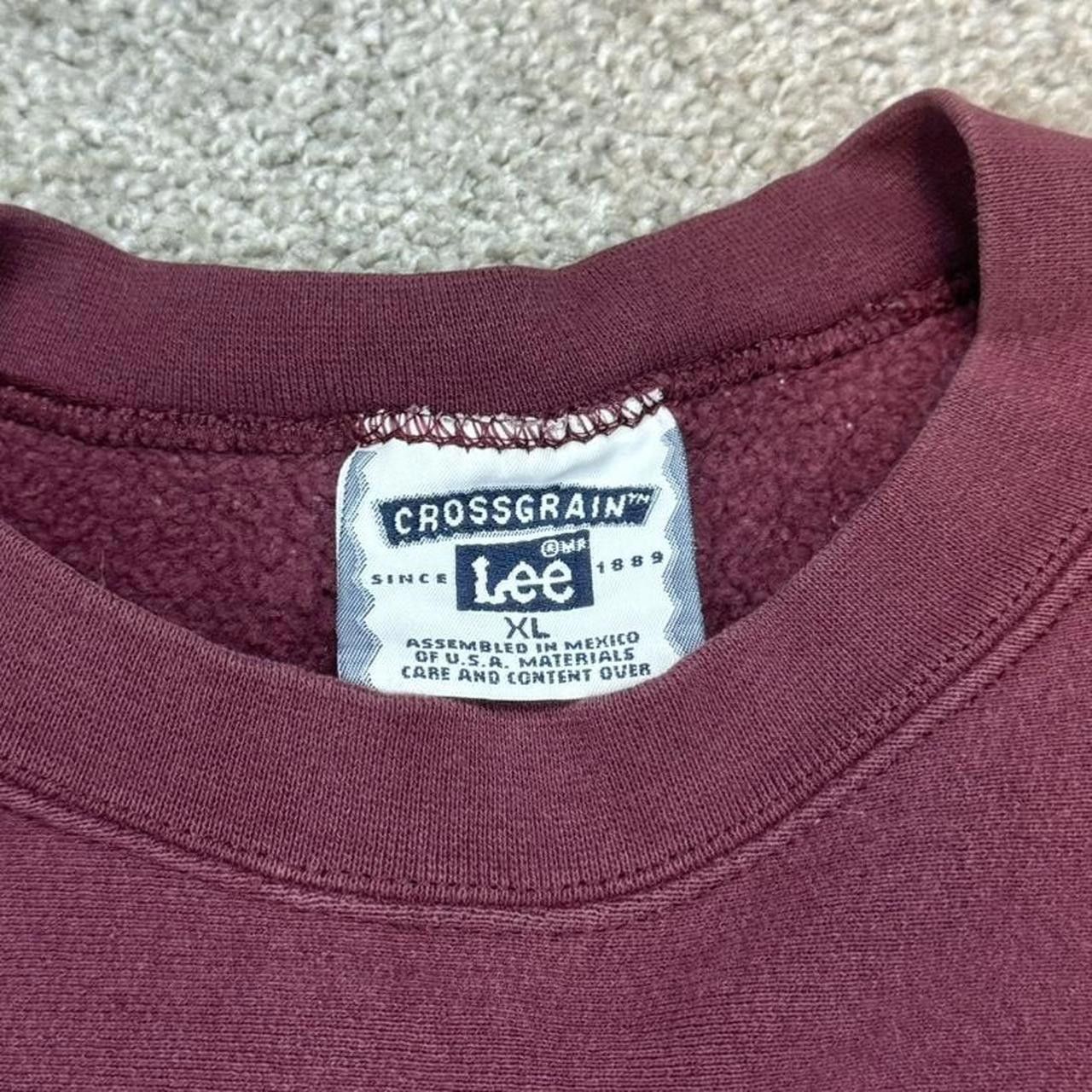 Lee × Vintage VTG 90s Lee Heavyweight Kappa Zeta Chi Crewneck Sweatshirt Size US XL / EU 56 / 4 - 5 Thumbnail