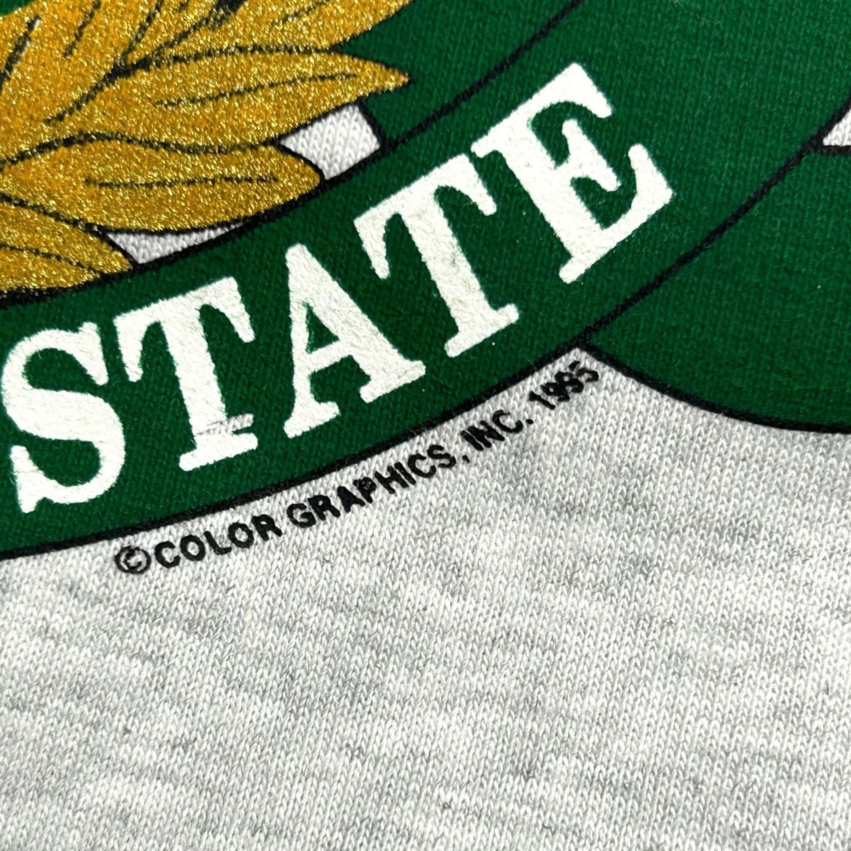 Vintage VINTAGE Bay Side The Garden State T Shirt Men L Gray 1990s Heavyweight Cotton Jersey 90s City USA Shirt Size US L / EU 52-54 / 3 - 6 Thumbnail