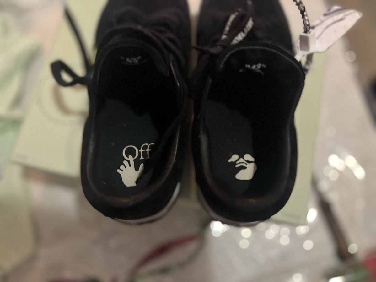 Off-White OFF-WHITE Vulc Low Black/Green SS21 Size US 10 / EU 43 - 9 Thumbnail