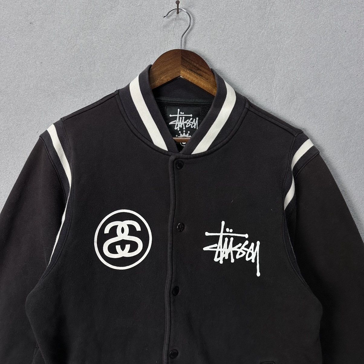 Stussy Vintage Stussy Varsity Jacket Large 2000s Streetwear Size US L / EU 52-54 / 3 - 2 Thumbnail