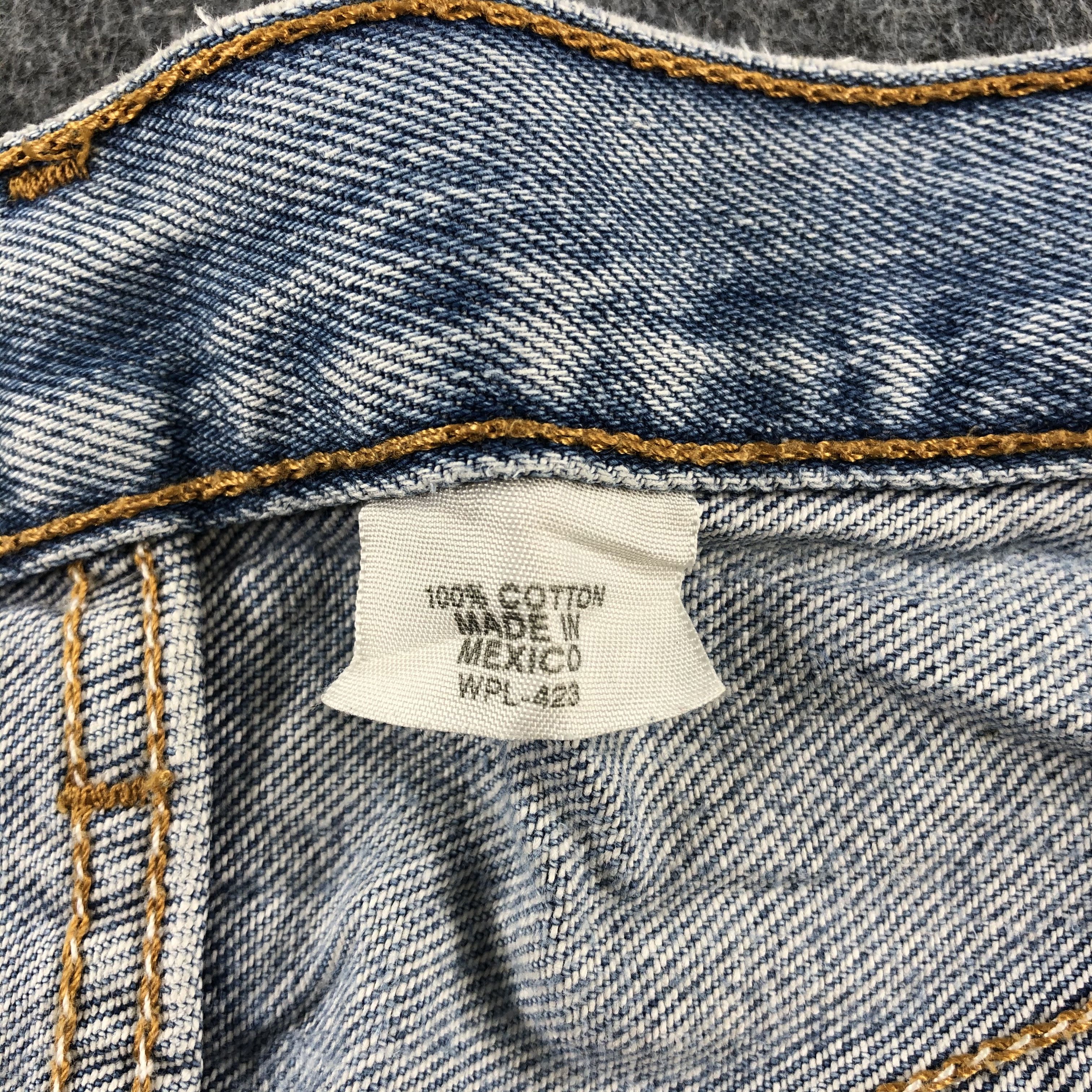 Levi's Vintage Blue Wash Levis 501 Jeans-J2578 Size US 32 / EU 48 - 18 Thumbnail