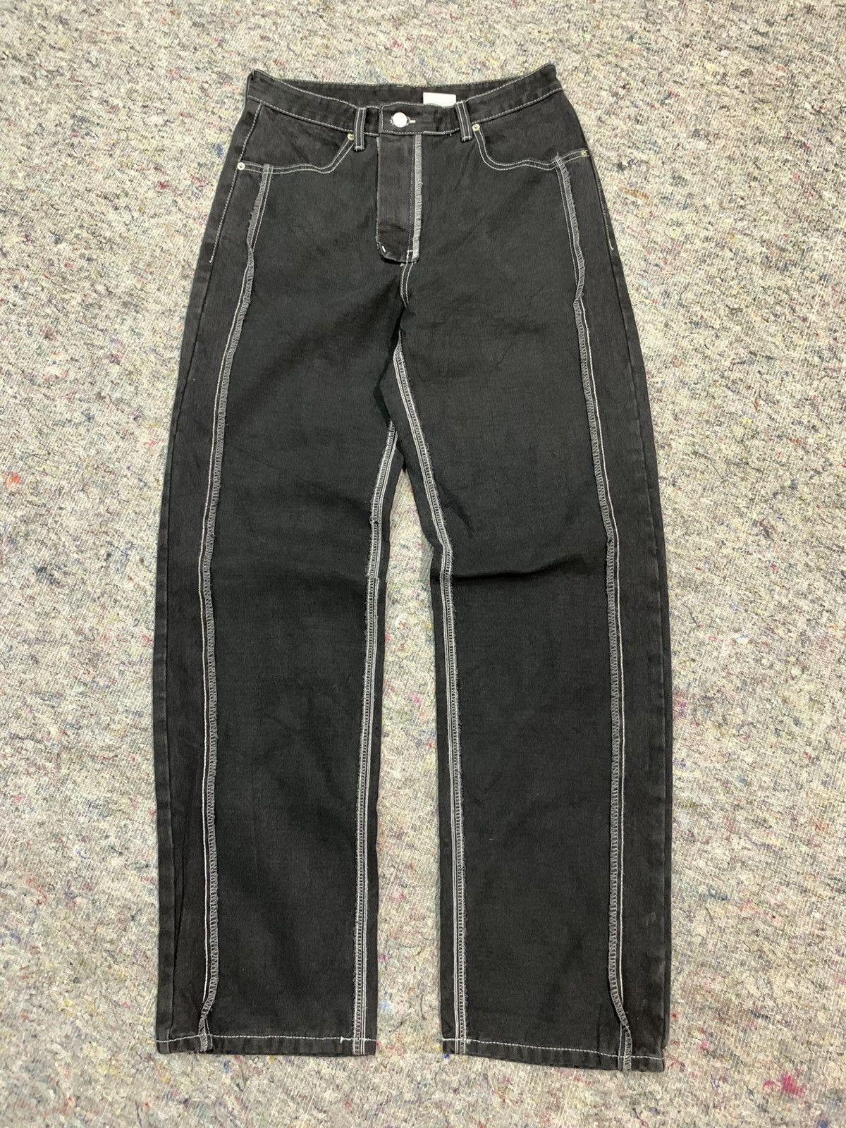 If Six Was Nine × Japanese Brand × Le Grande Bleu (L.G.B.) 💸BINDINGOFFER💸Nomanual backwards design pants Size US 30 / EU 46 - 1 Thumbnail