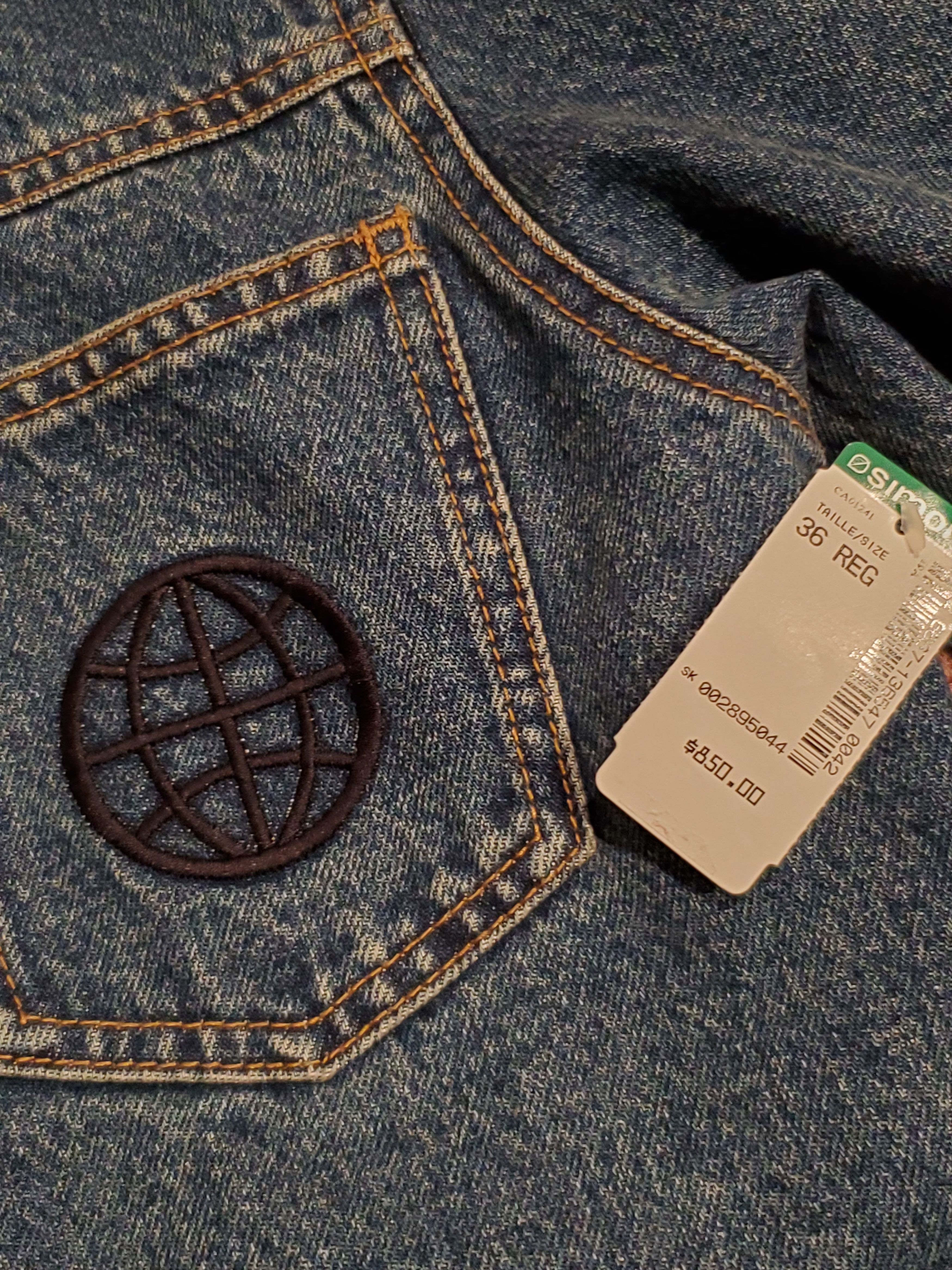 Alexander McQueen Embroidered Stonewashed Trucker Jacket Size US S / EU 44-46 / 1 - 8 Thumbnail