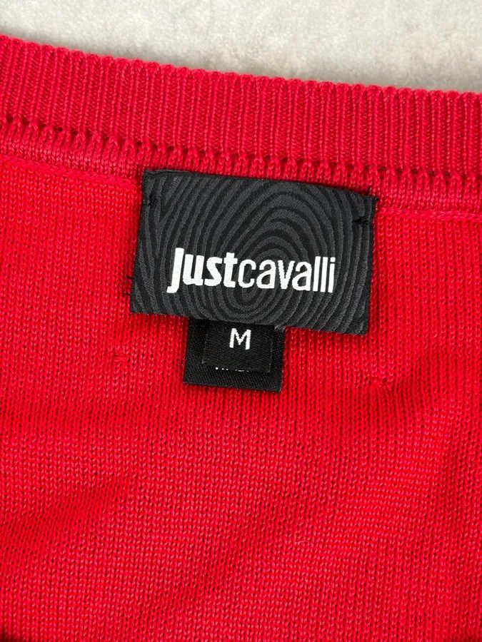 Just Cavalli SS2016 Cavalli Red Black Ombre Wool Gradient Sweater Size US M / EU 48-50 / 2 - 7 Thumbnail