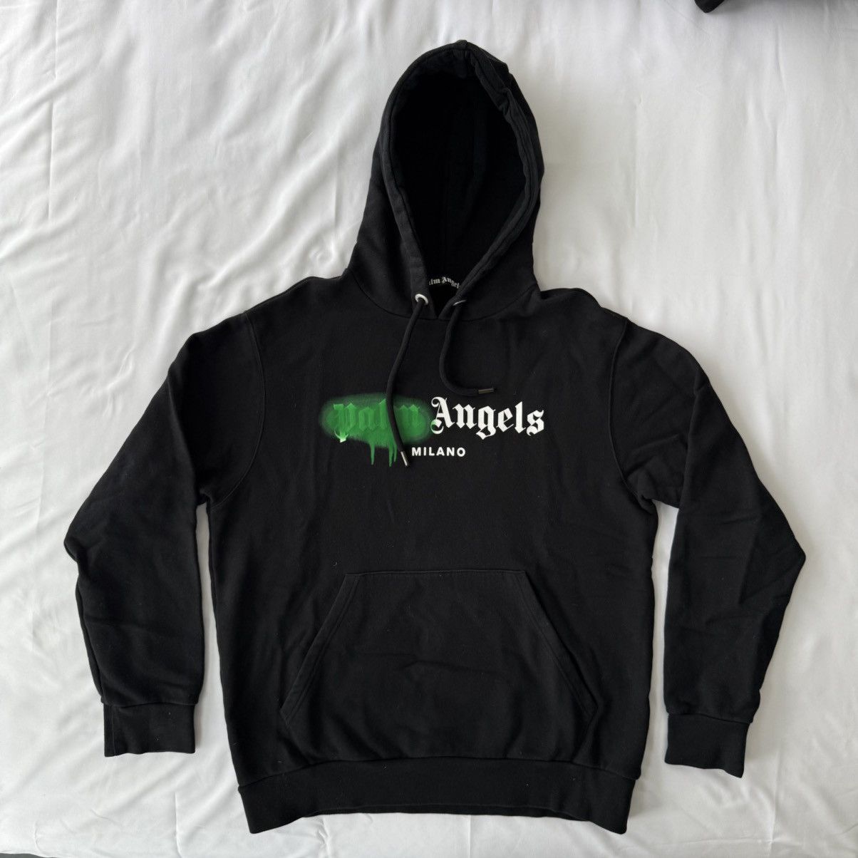 Palm Angels Milano Sprayed Hoodie Size US M / EU 48-50 / 2 - 1 Thumbnail