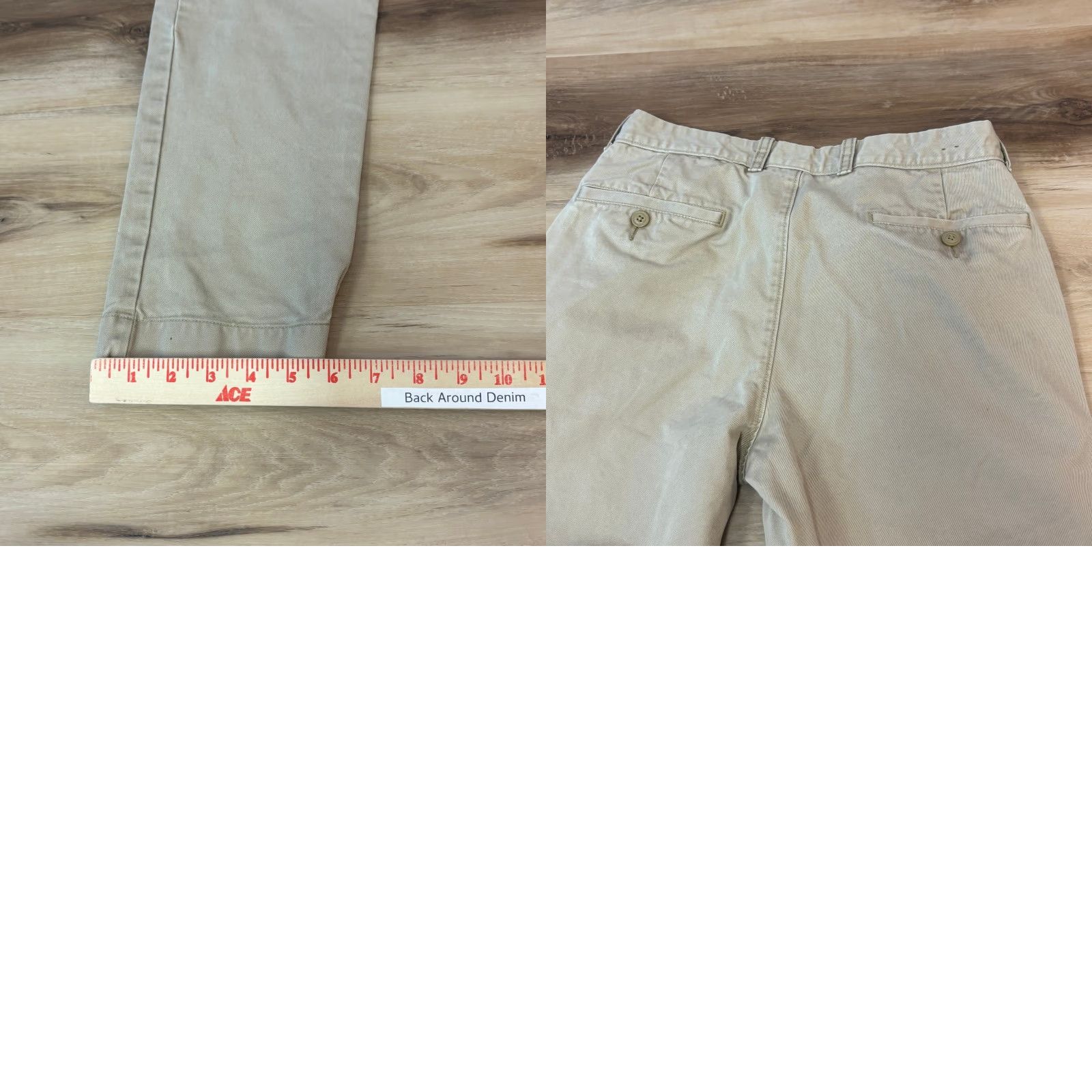 J.Crew J. Crew Essential 770 Chino Pants Mens W30 L28 Khaki Cotton Casual Size US 30 / EU 46 - 8 Thumbnail