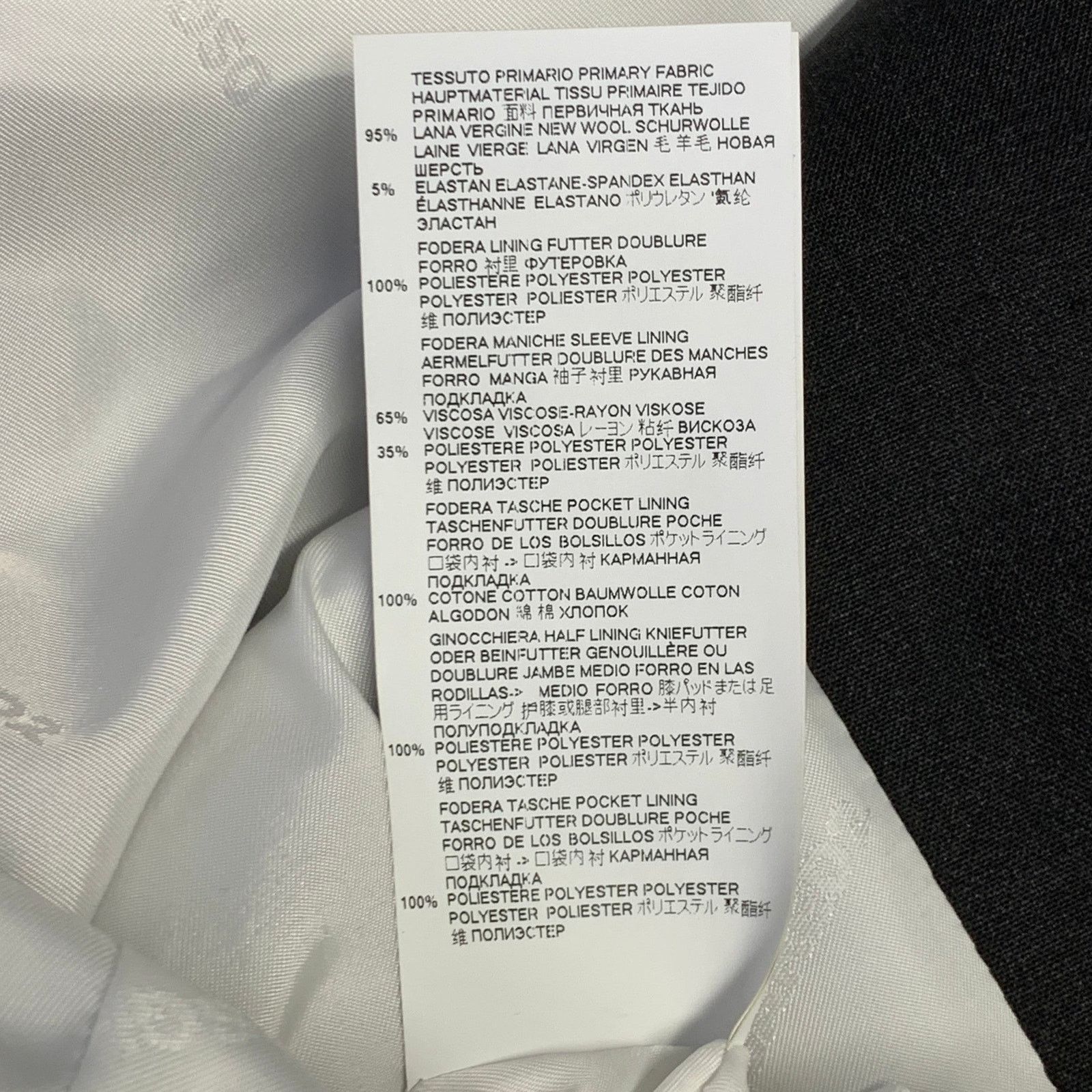 Dsquared2 Size 38 Charcoal Wool Blend Notch Lapel Sport Coat Size 38R - 8 Thumbnail
