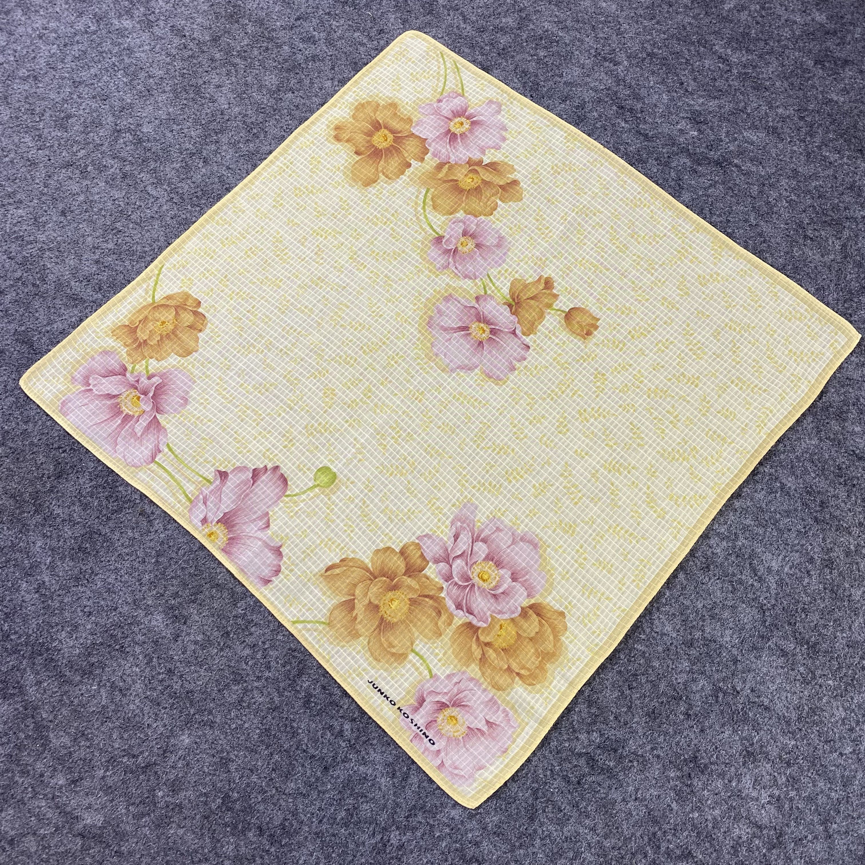 Japanese Brand Junko Koshino Handkerchief / Bandana / Neckerchief-b732 Size ONE SIZE - 4 Thumbnail