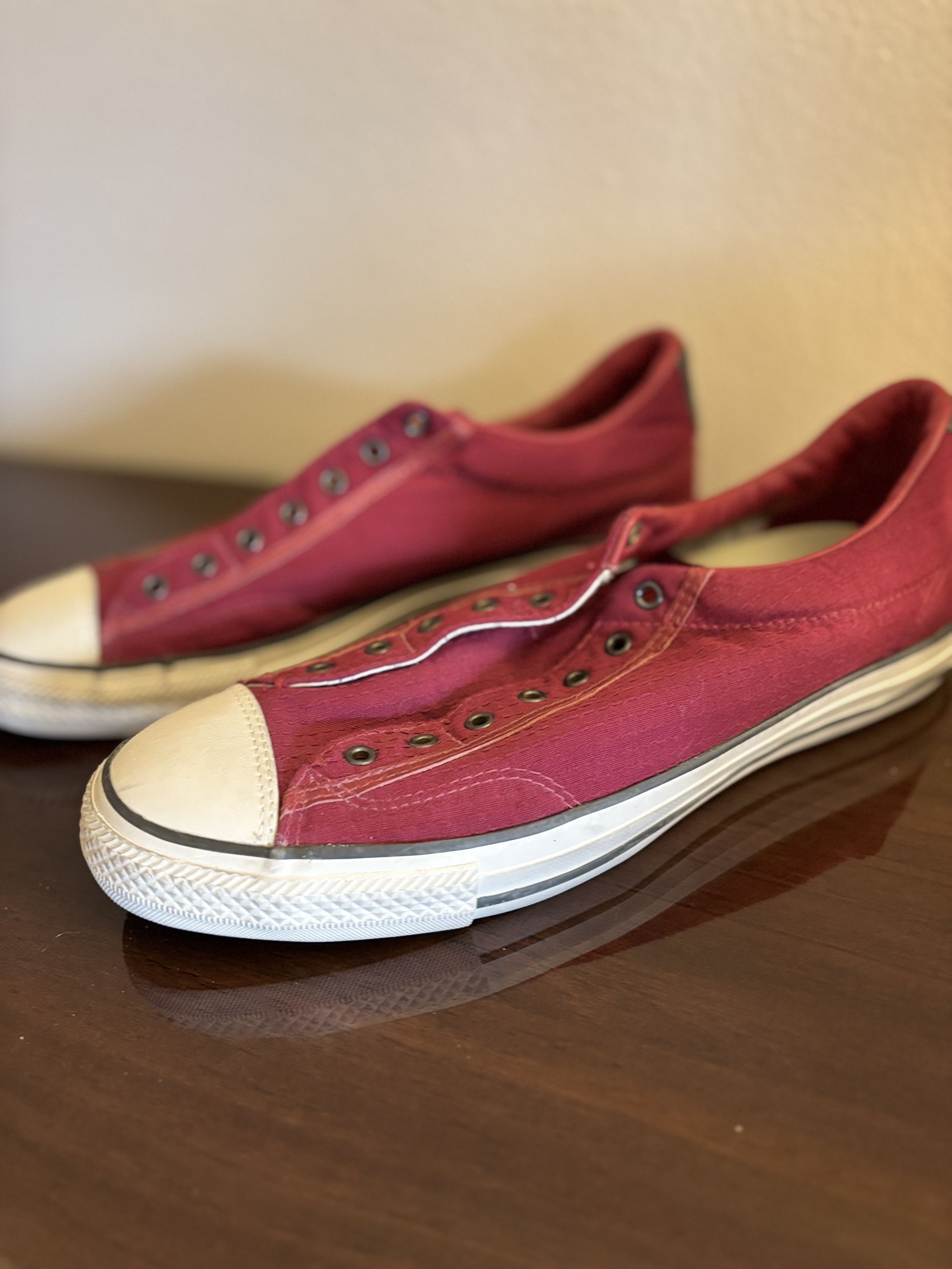 Converse × John Varvatos John Varvatos x Converse Red Shoes Size US 10 / EU 43 - 1 Thumbnail