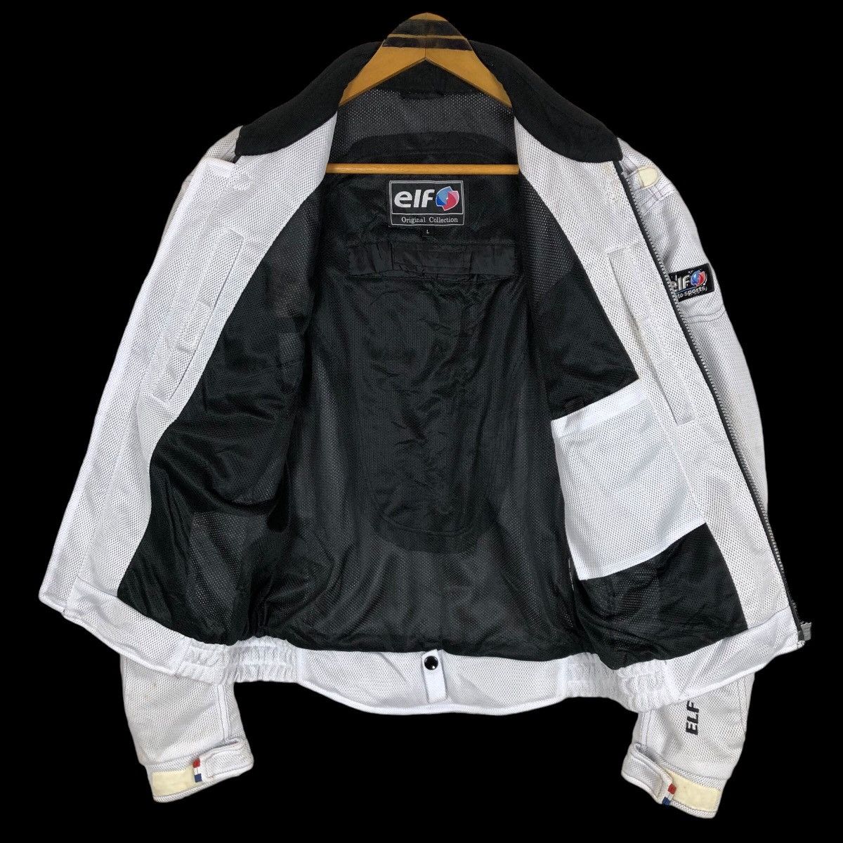 Vintage Vintage ELF Competition Racing Jacket elf Moto Sports Biker Size US L / EU 52-54 / 3 - 9 Thumbnail