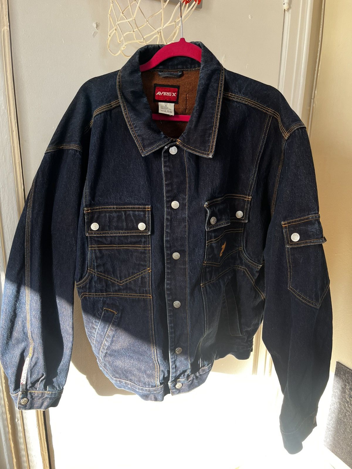 Avirex AVIREX DENIM JACKET😮‍💨🧥 Size US XL / EU 56 / 4 - 2 Thumbnail