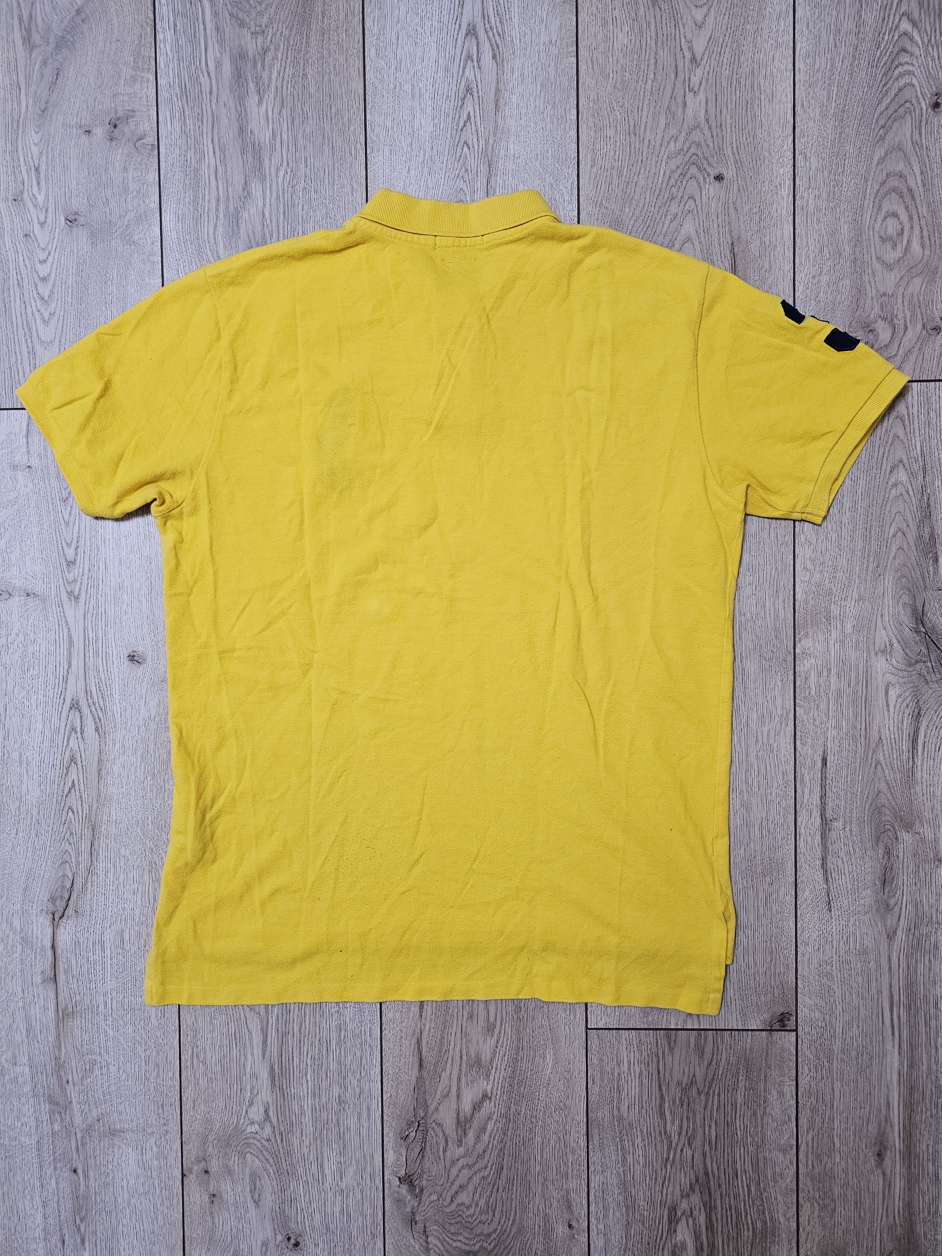 Polo Ralph Lauren × Vintage VINTAGE POLO RALPH LAUREN BIG PONY YELLOW POLO SHIRT Size US XL / EU 56 / 4 - 2 Thumbnail