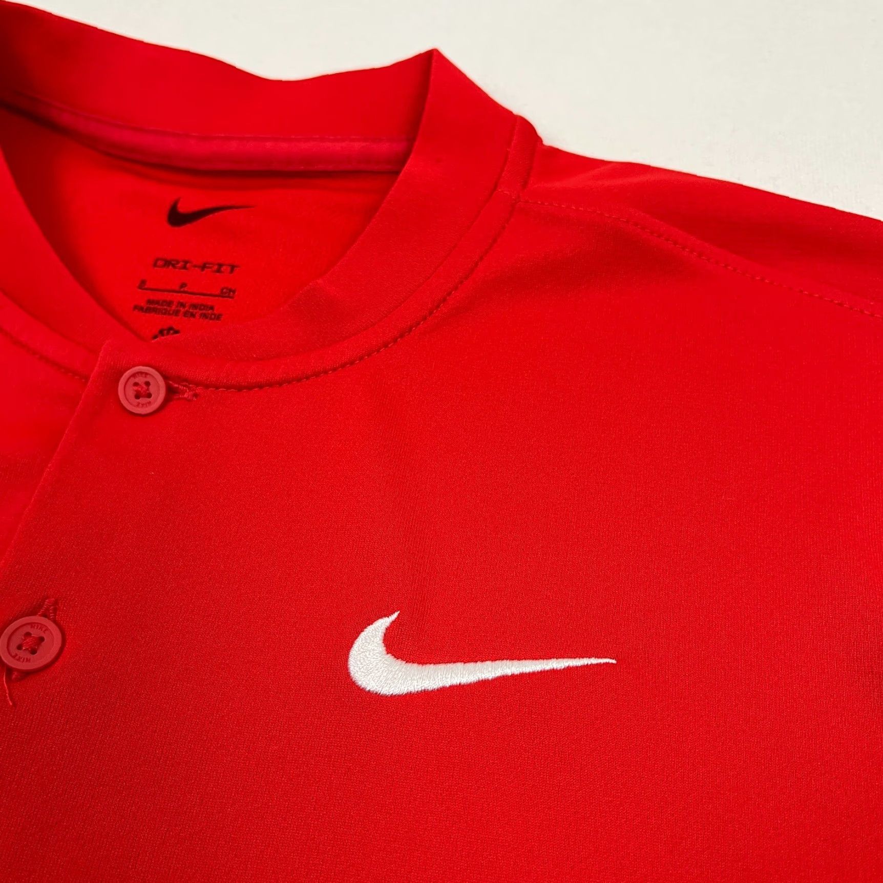 Nike Nike Dri-Fit Polo Shirt Mens S Red Sport Golf Preppy Size US S / EU 44-46 / 1 - 2 Thumbnail