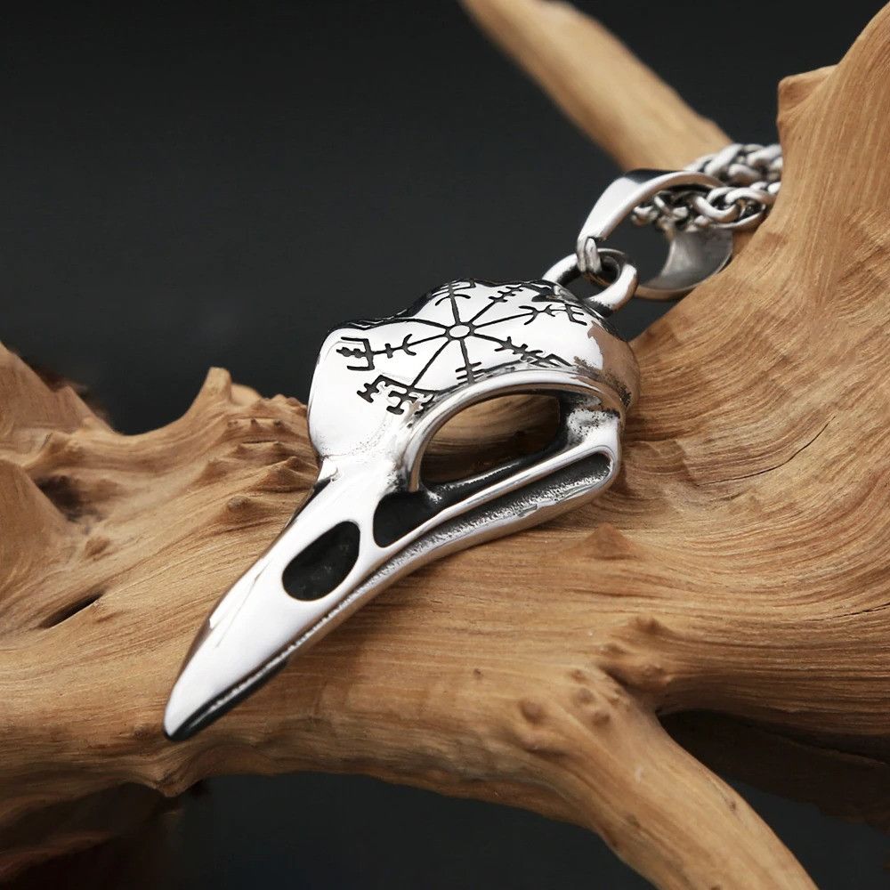 Other Crow Head Pendant Necklace Size ONE SIZE - 4 Thumbnail