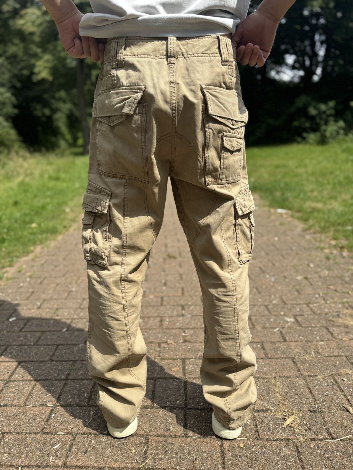 Diesel Diesel Cargo Pants Vintage Avantgarde Size US 33 - 4 Thumbnail