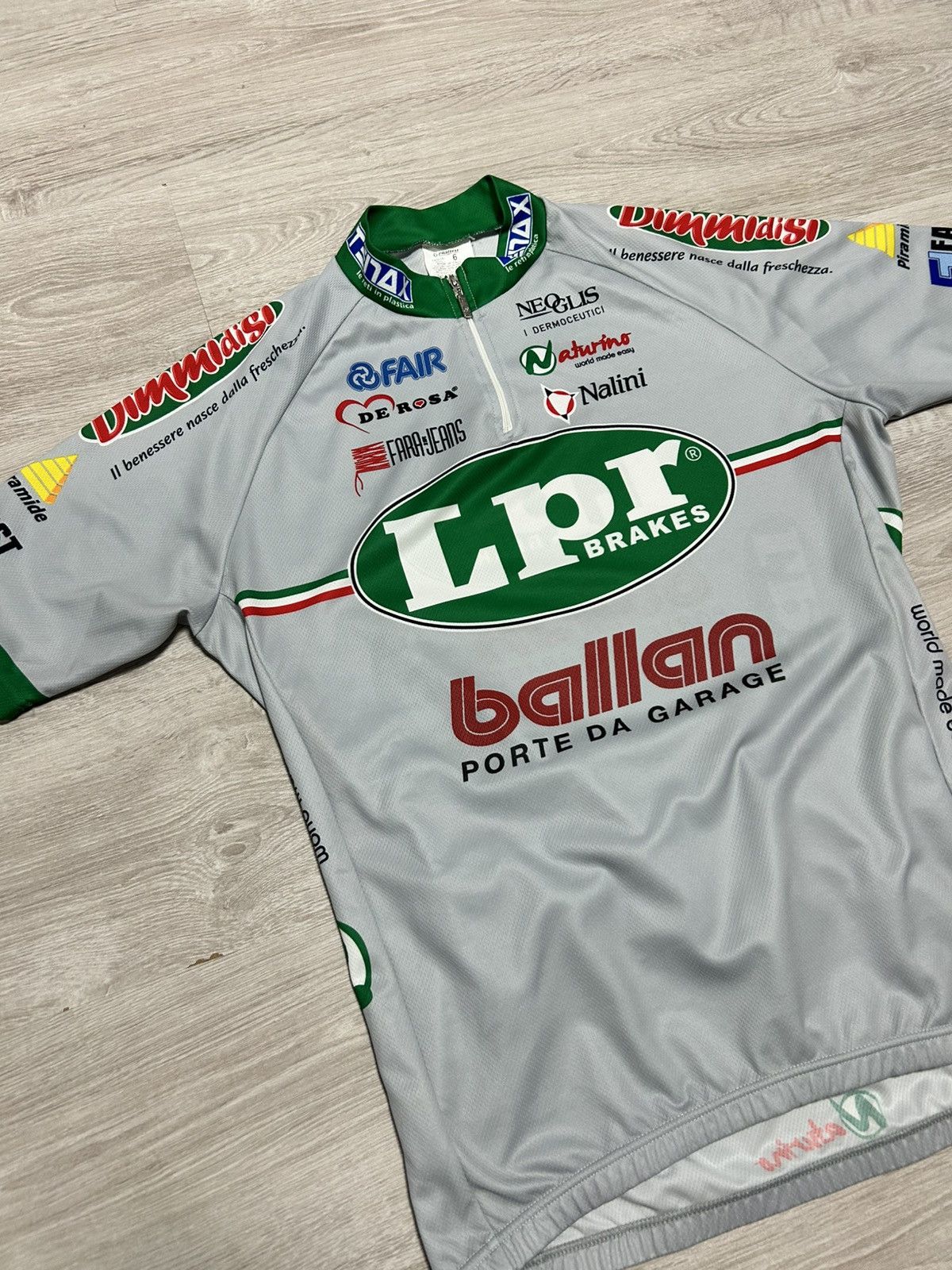 Other Vintage Nalini Worn Ferrari Cycling Jersey Italy velo size Size US M / EU 48-50 / 2 - 2 Thumbnail