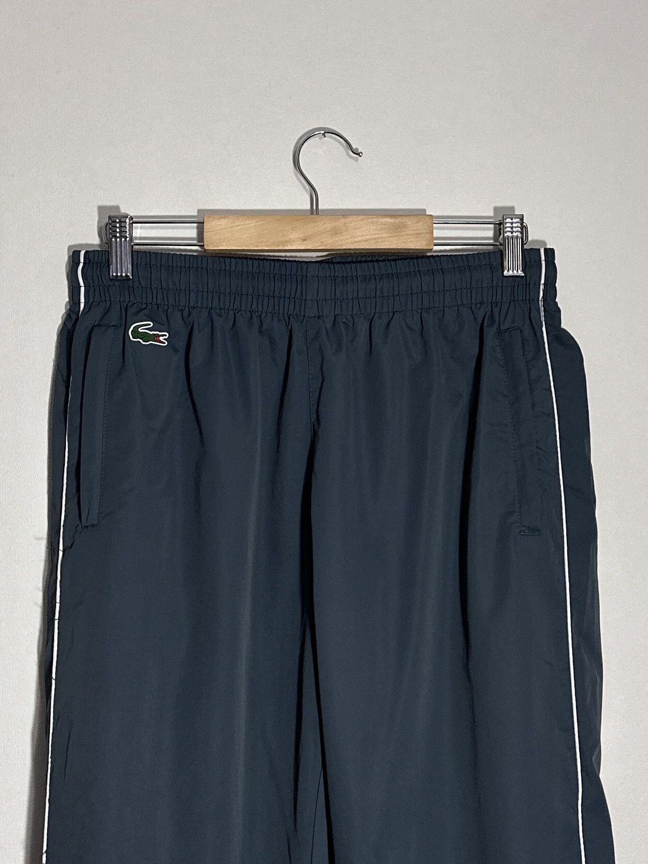 Lacoste Lacoste Nylon Trackpants Drill Logo Y2K Size US 32 / EU 48 - 3 Thumbnail
