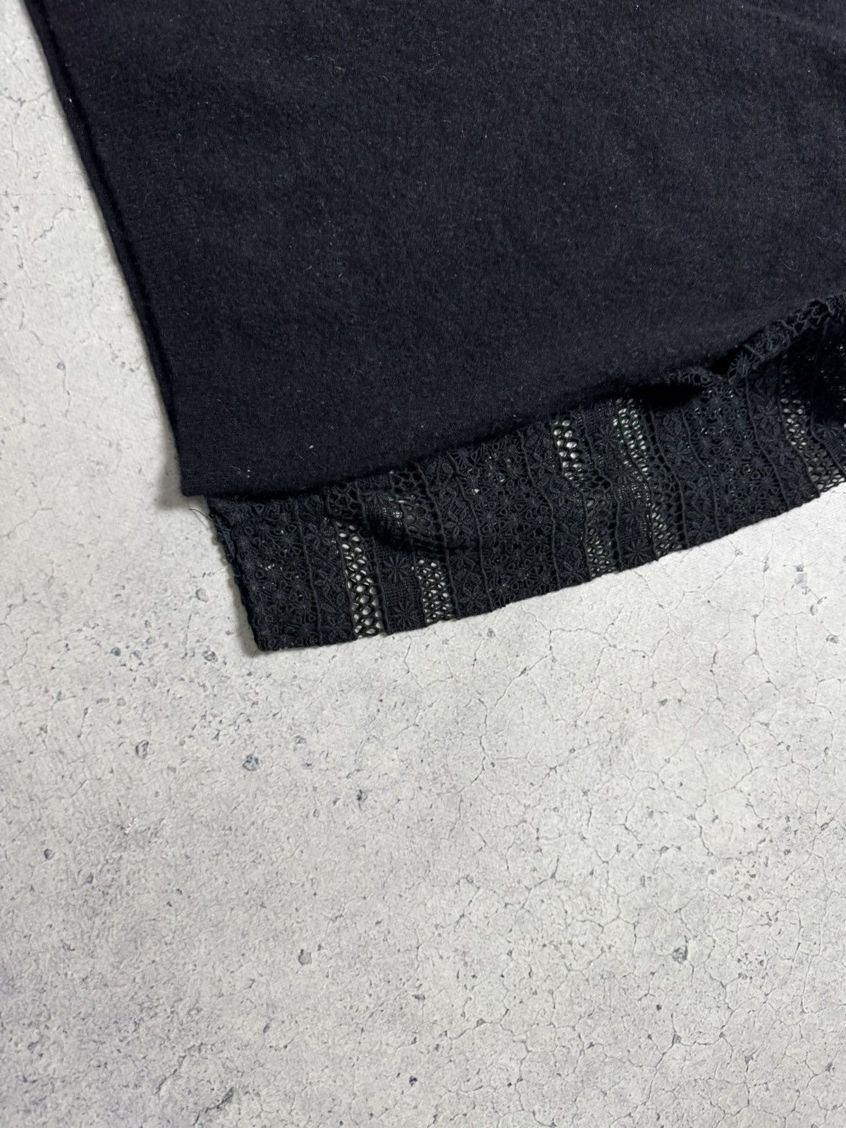 Sezane La Maille Sezane Paris Cashmere/Wool Black Sweater Size S Size S / US 4 / IT 40 - 4 Thumbnail