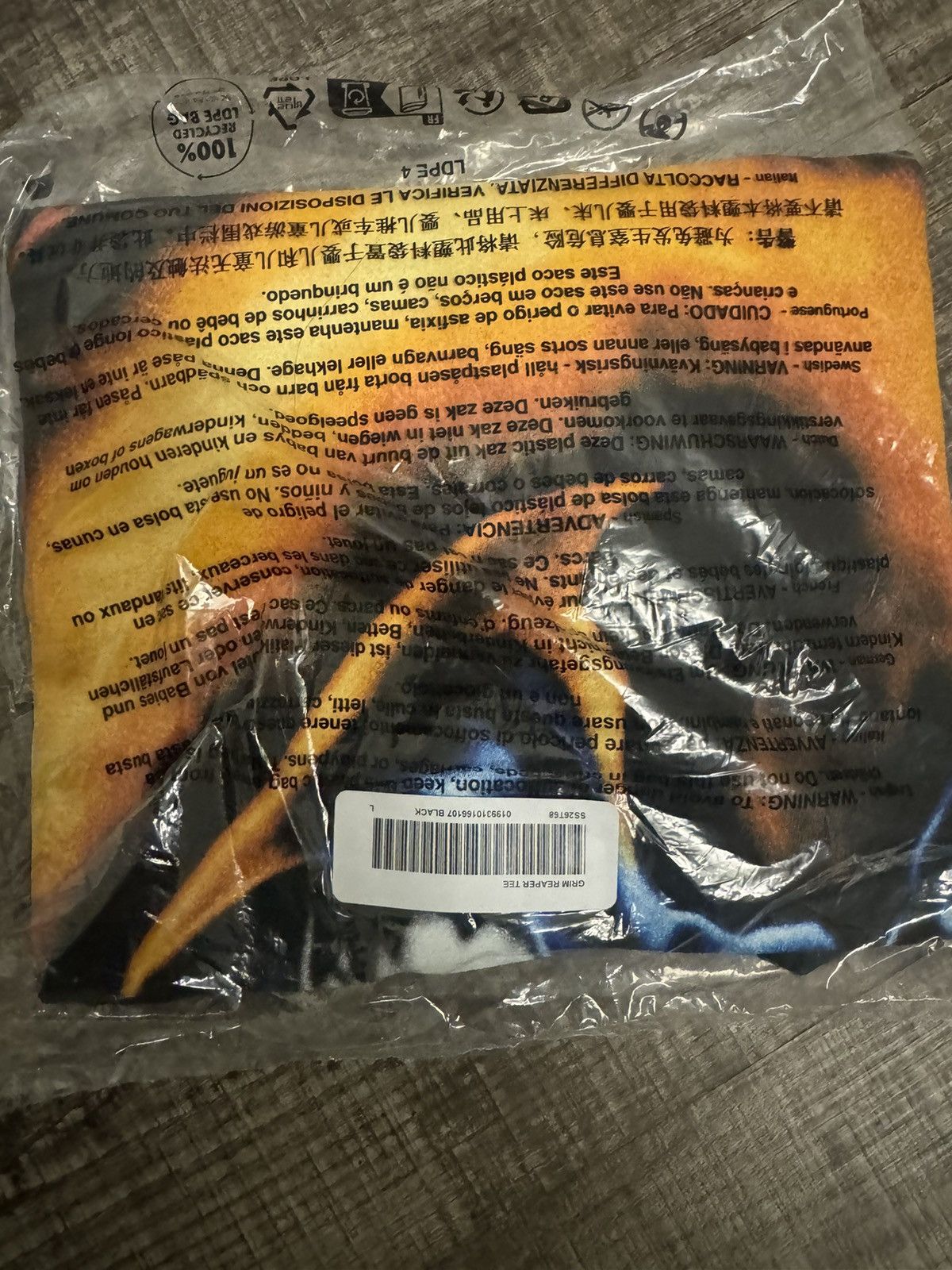 Supreme Supreme Grim Reaper Tee Size US L / EU 52-54 / 3 - 5 Thumbnail
