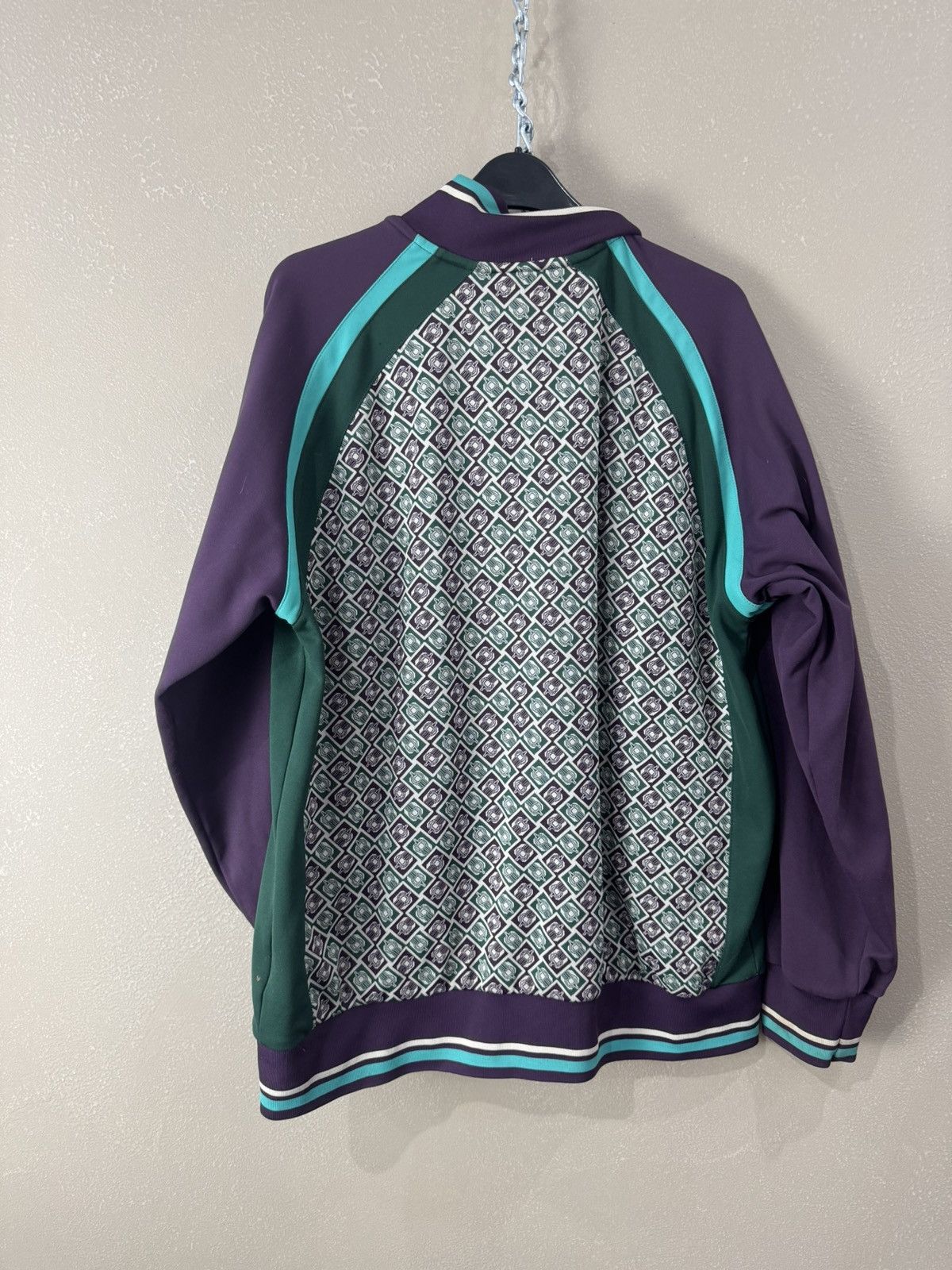 Nike 90s Vintage Nike Track Jacket Middle Logo Rare Size US L / EU 52-54 / 3 - 2 Thumbnail
