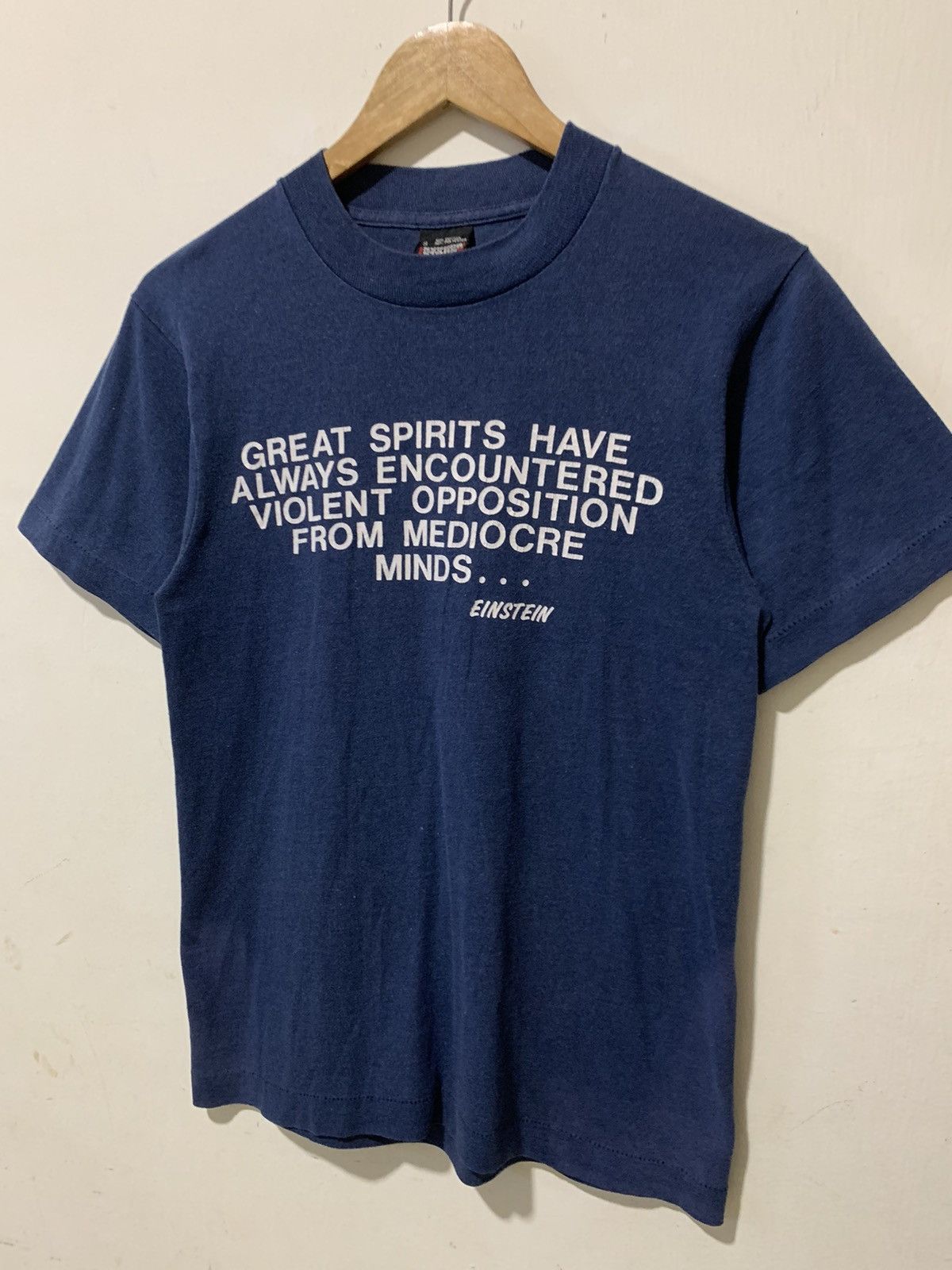 Vintage Vintage Einstein's words Rare Size US S / EU 44-46 / 1 - 3 Thumbnail