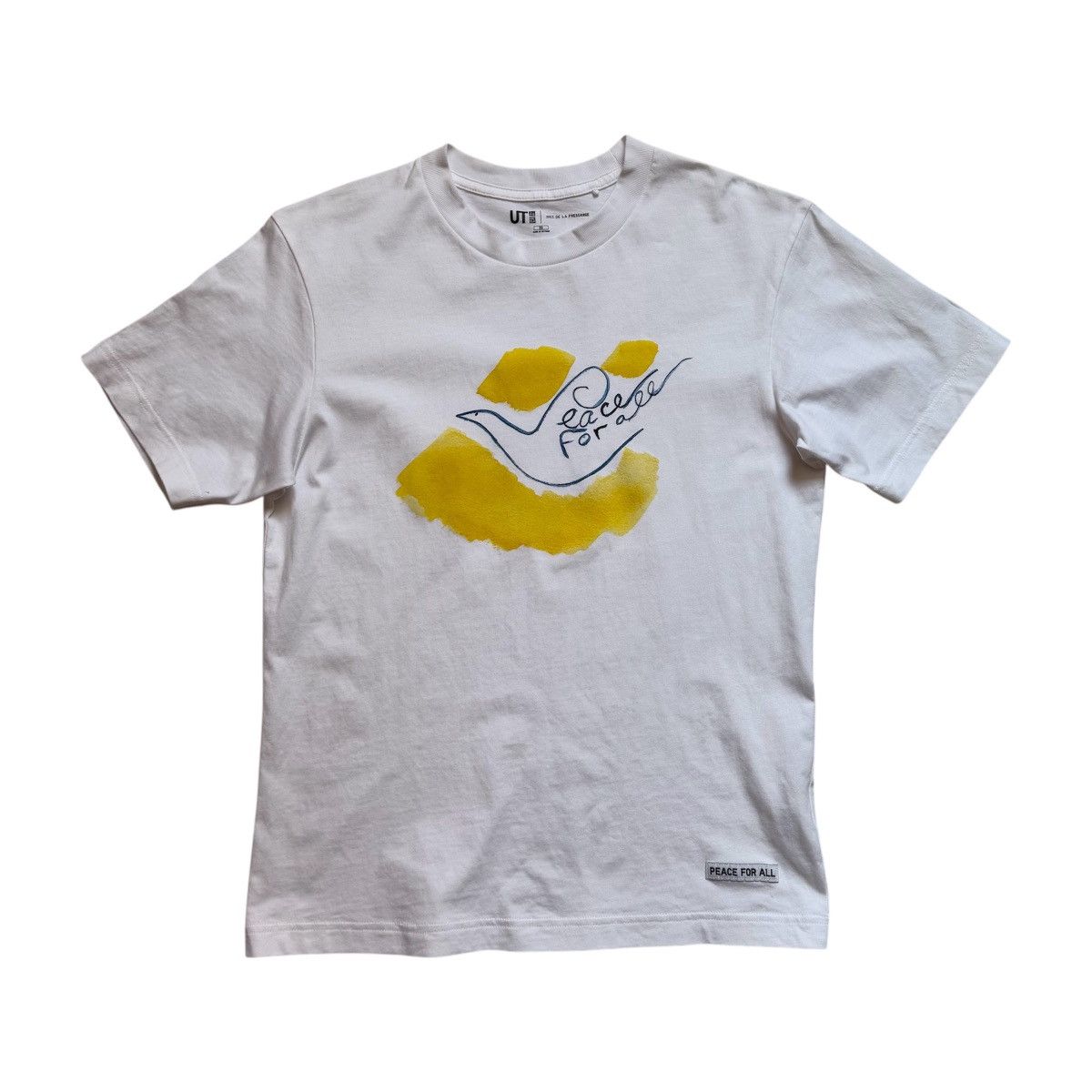 Designer × Japanese Brand × Uniqlo Uniqlo x Ines De La Fressange Peace For All Tee Size US XS / EU 42 / 0 - 1 Thumbnail