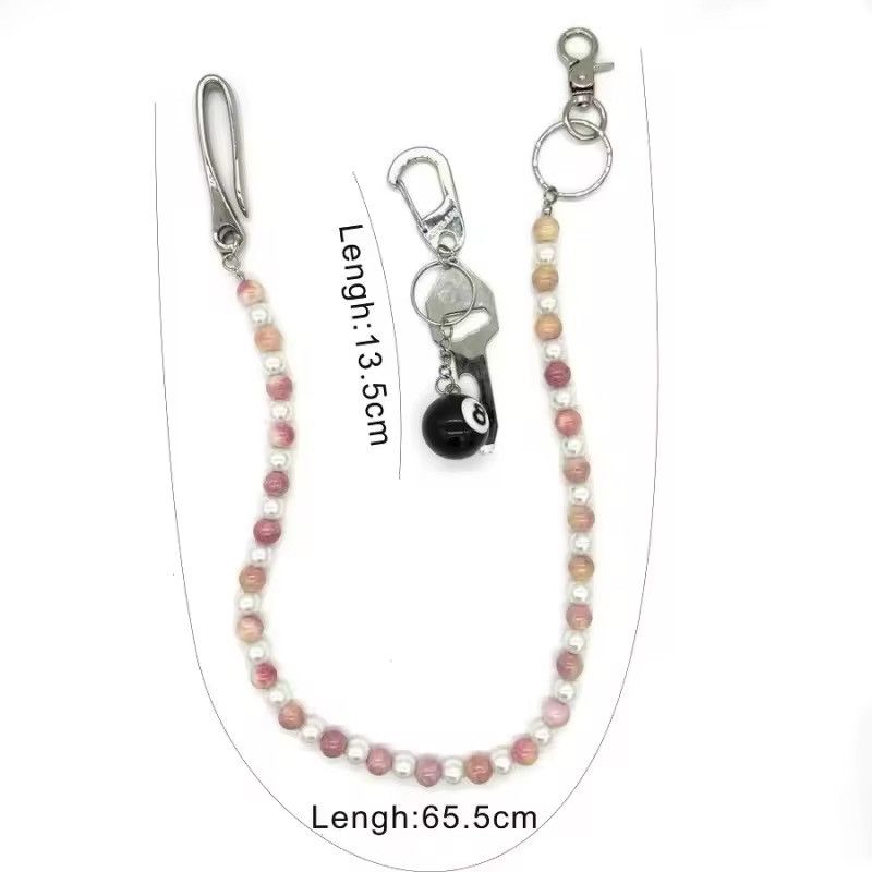 Designer Handmade Bead Colored Waist Chain Size ONE SIZE - 7 Thumbnail