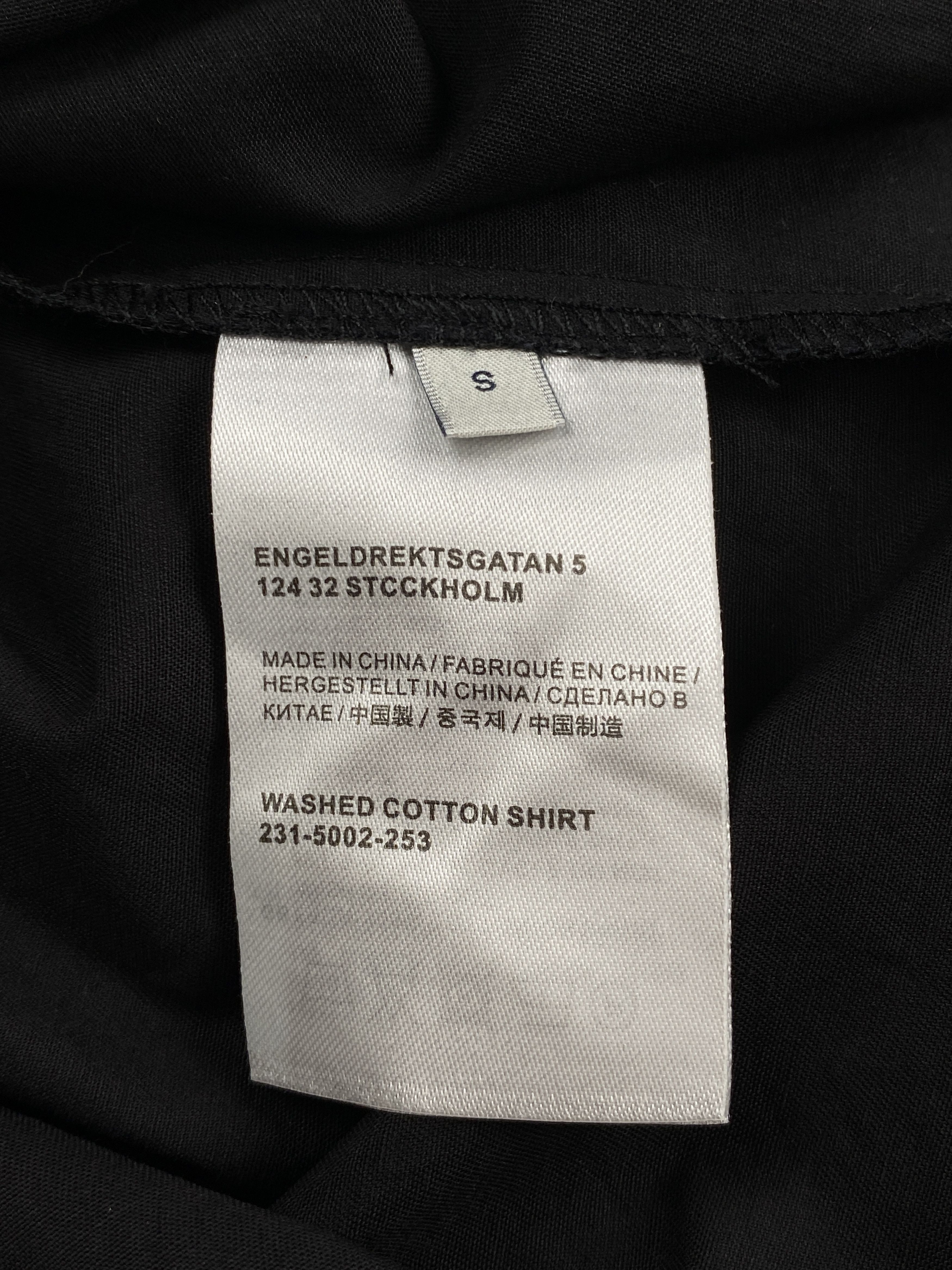 Toteme Washed Cotton Shirt Size S / US 4 / IT 40 - 11 Thumbnail