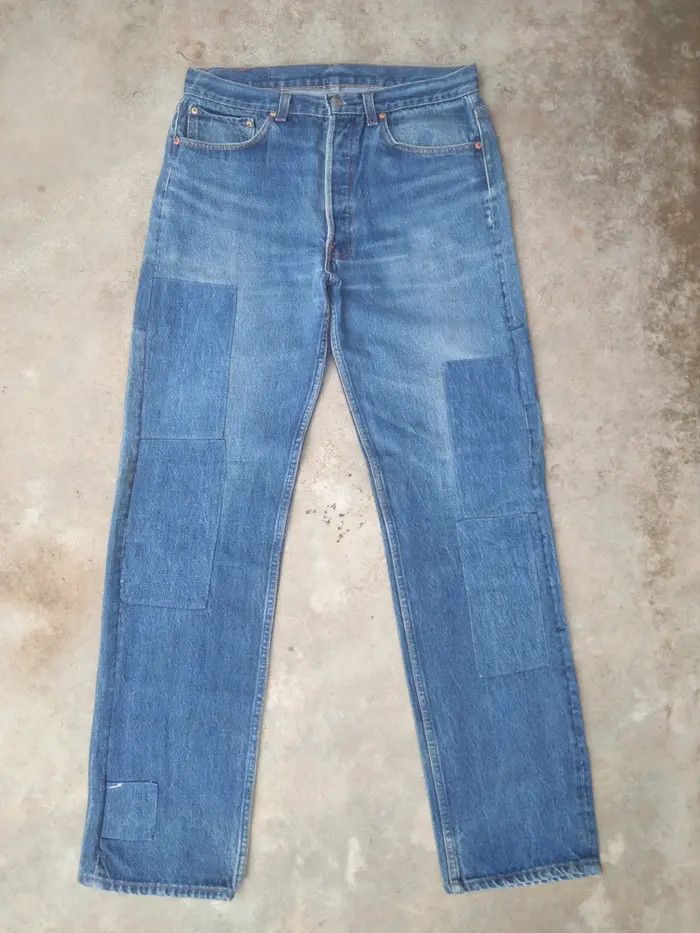 Levi's × Vintage 90s Vintage Levis 501 Made In USA 32x32 Size US 32 / EU 48 - 1 Thumbnail