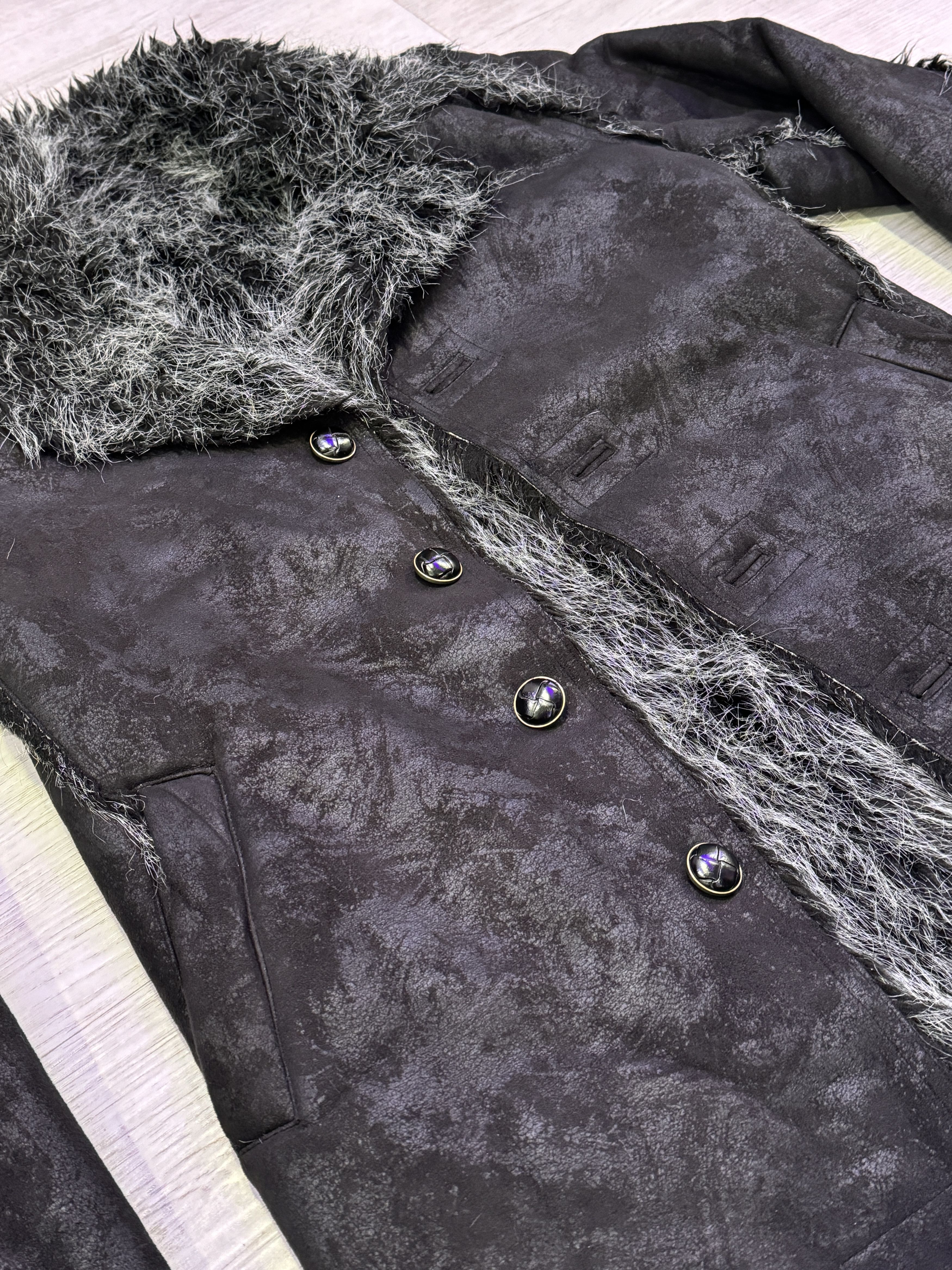 Japanese Brand Bernings Sho Waxed Fur Jacket Size US M / EU 48-50 / 2 - 3 Thumbnail