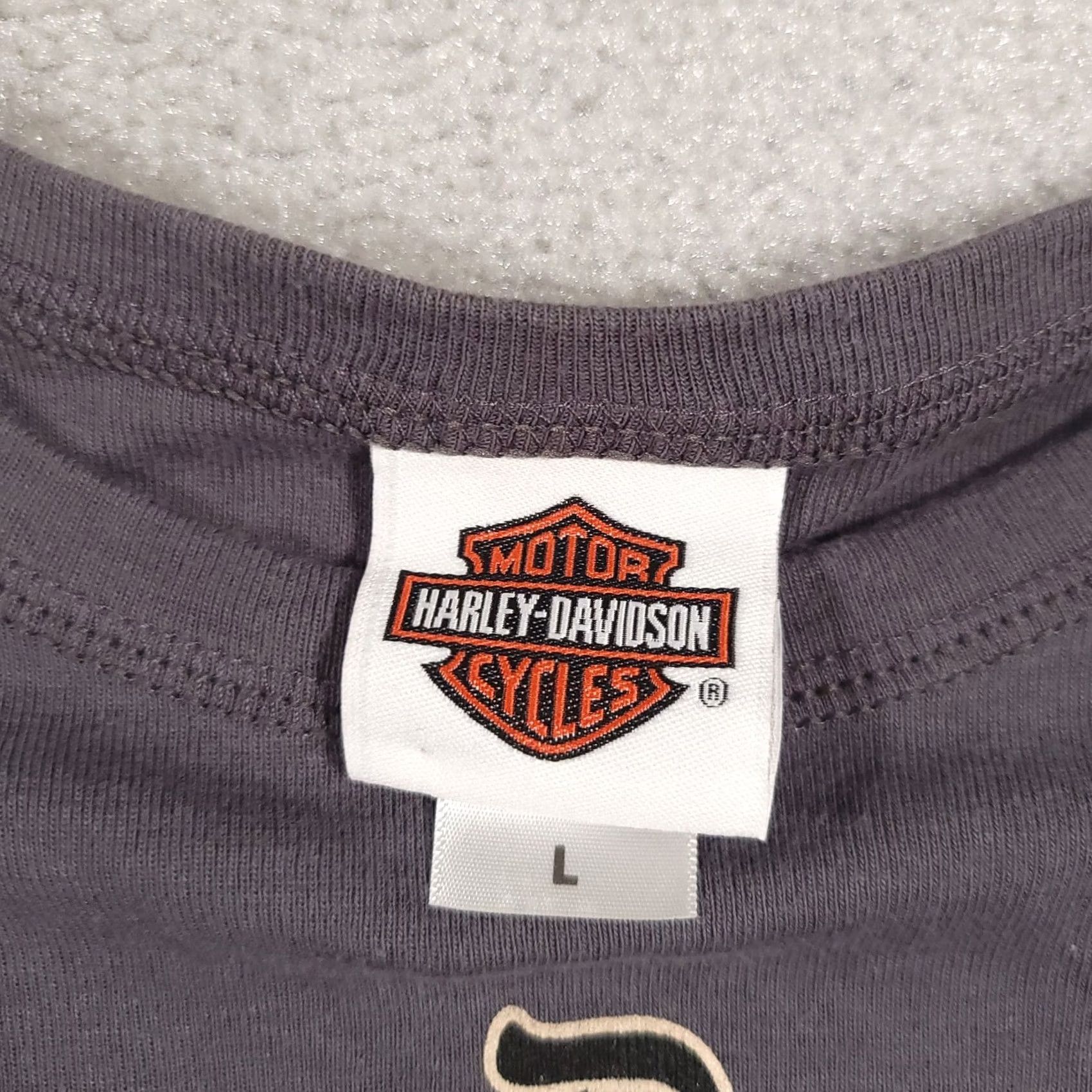 Harley Davidson VINTAGE Harley-Davidson Shirt Womens Large Gray Appleton Clarksville TN 2000s USA Size L / US 10 / IT 46 - 5 Thumbnail