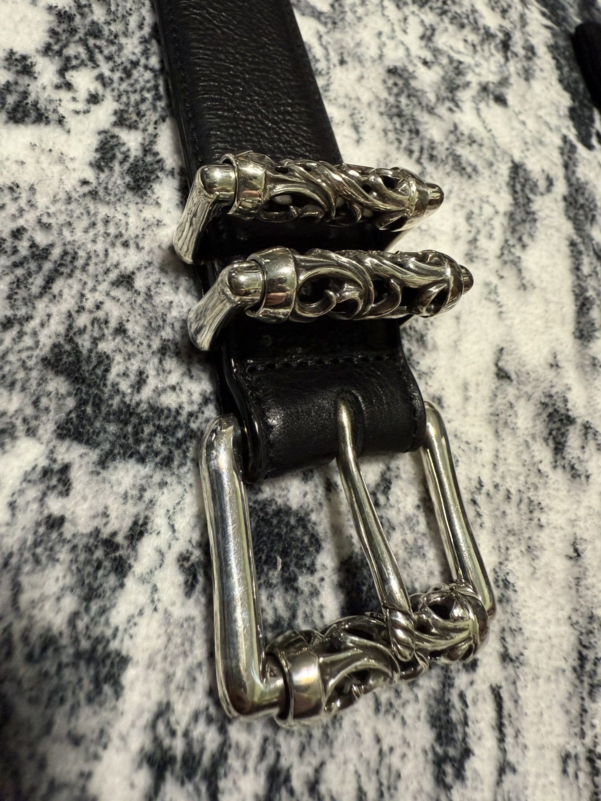 Chrome Hearts Chrome Hearts Roller Belt Size 34 Size 34 - 3 Thumbnail