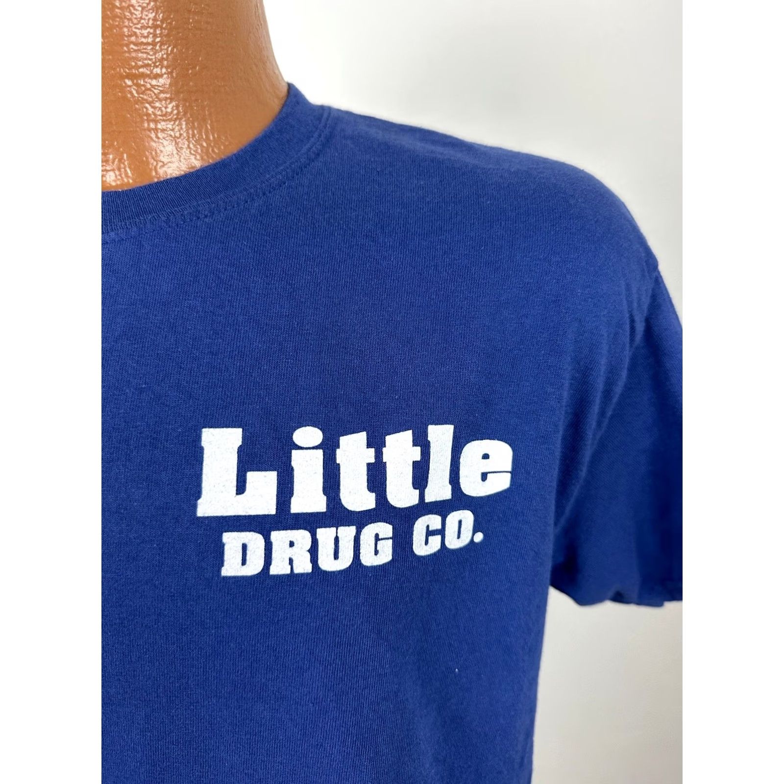 Gildan Little Drug Co Shirt M Diner Ice Cream Burger Fries Y2K New Smyrna Beach Florida Men Size US M / EU 48-50 / 2 - 3 Thumbnail