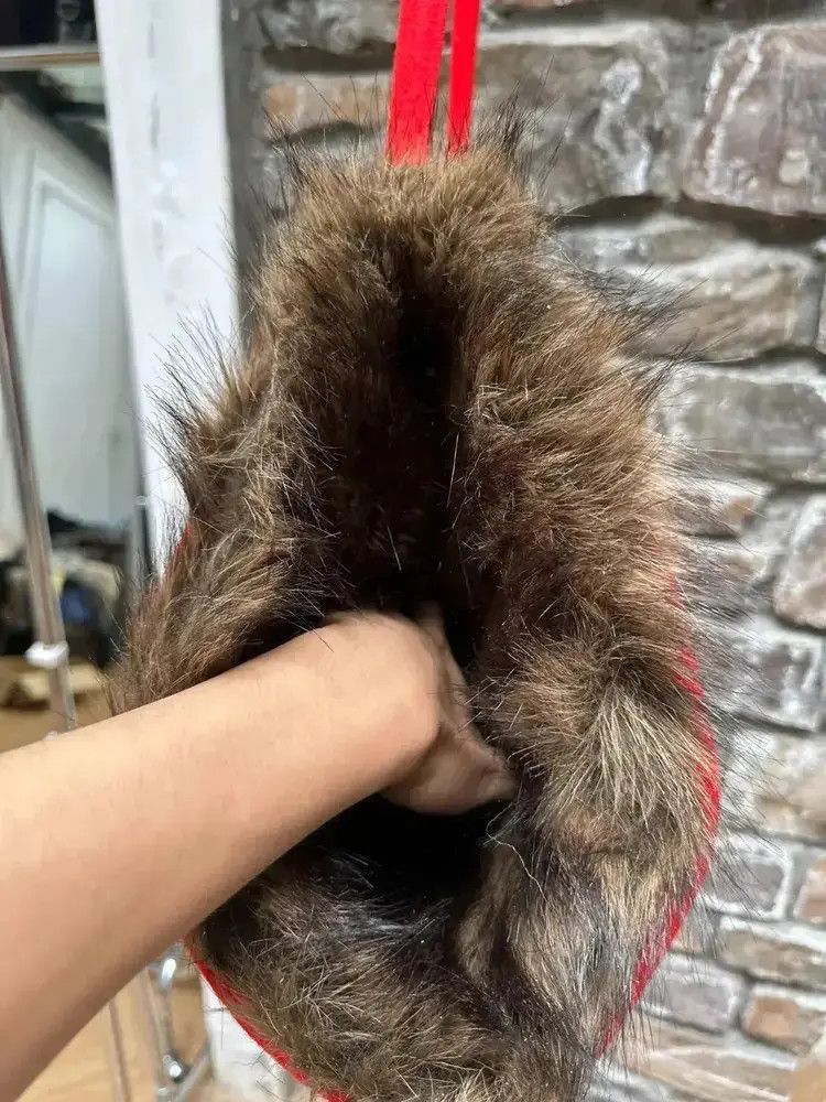 Raf Simons Raf Simons Raf Simons 20AW inner fur shoulder bag-2506 Size ONE SIZE - 6 Thumbnail