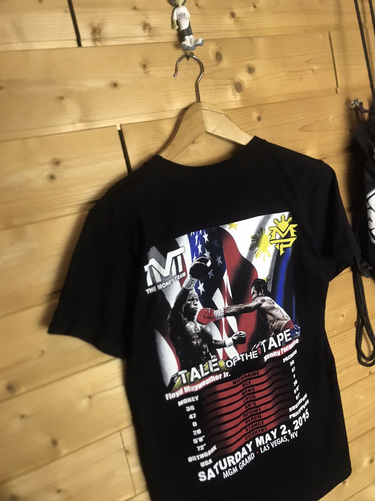 Vintage Mayweather vs Paquaio t-shirt Size US S / EU 44-46 / 1 - 7 Thumbnail
