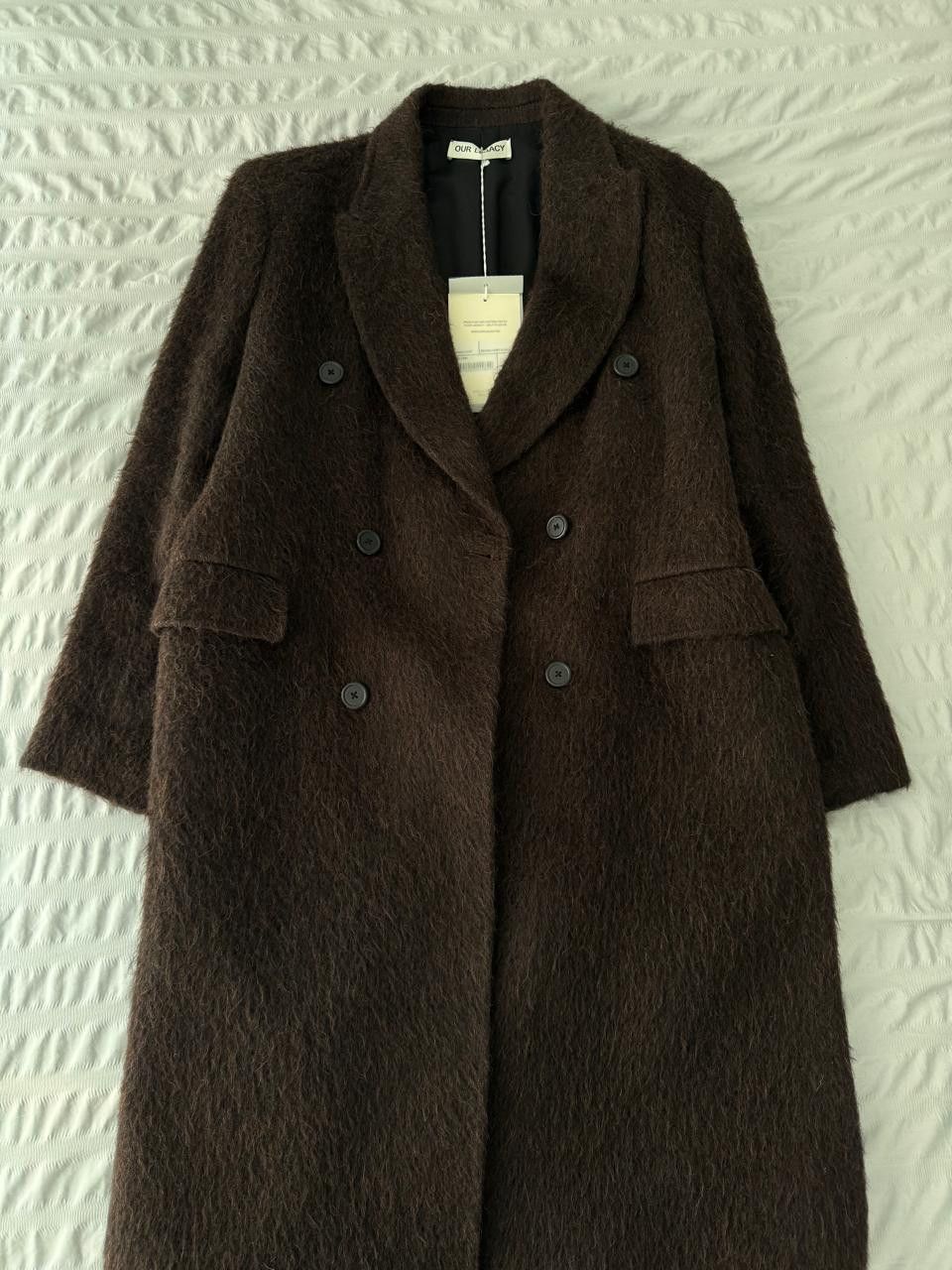 Our Legacy Whale Coat Brown Hairy Alpaca | Grailed