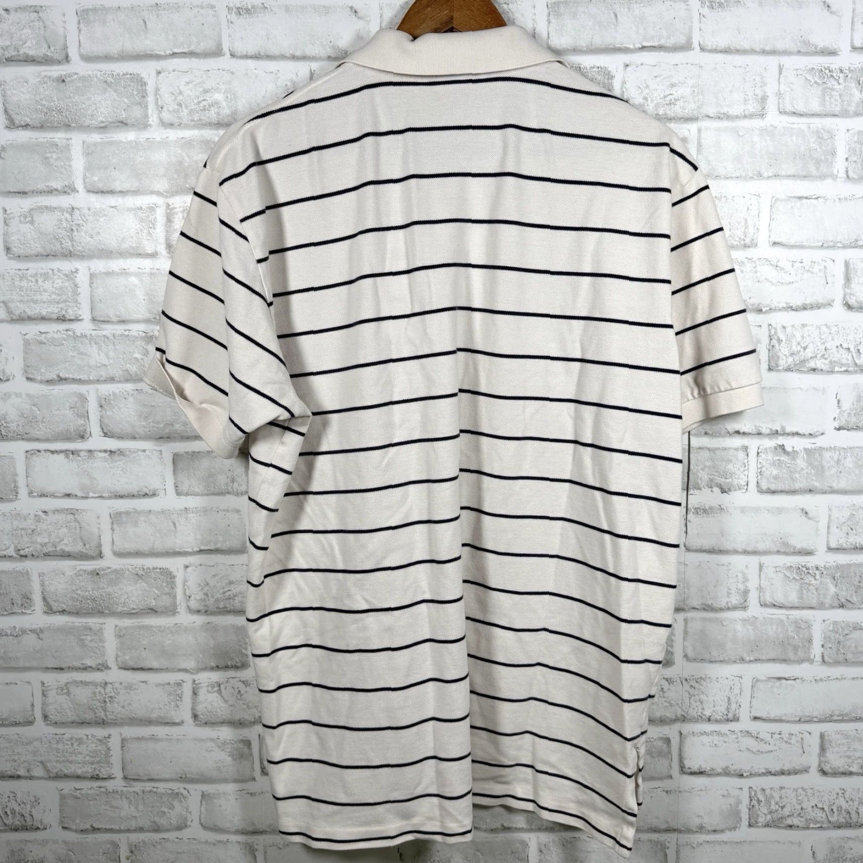 Polo Ralph Lauren Polo Ralph Lauren Striped 100% Cotton Polo Shirt Mens Size XL Size US XL / EU 56 / 4 - 5 Thumbnail