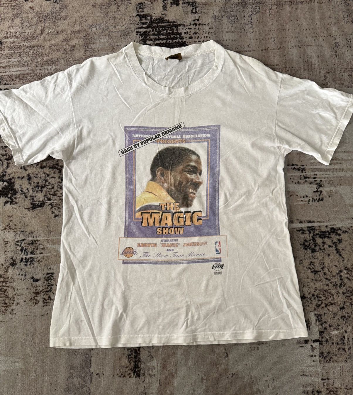Nutmeg vintage MAGIC JOHNSON -lakers NBA Size US L / EU 52-54 / 3 - 2 Thumbnail