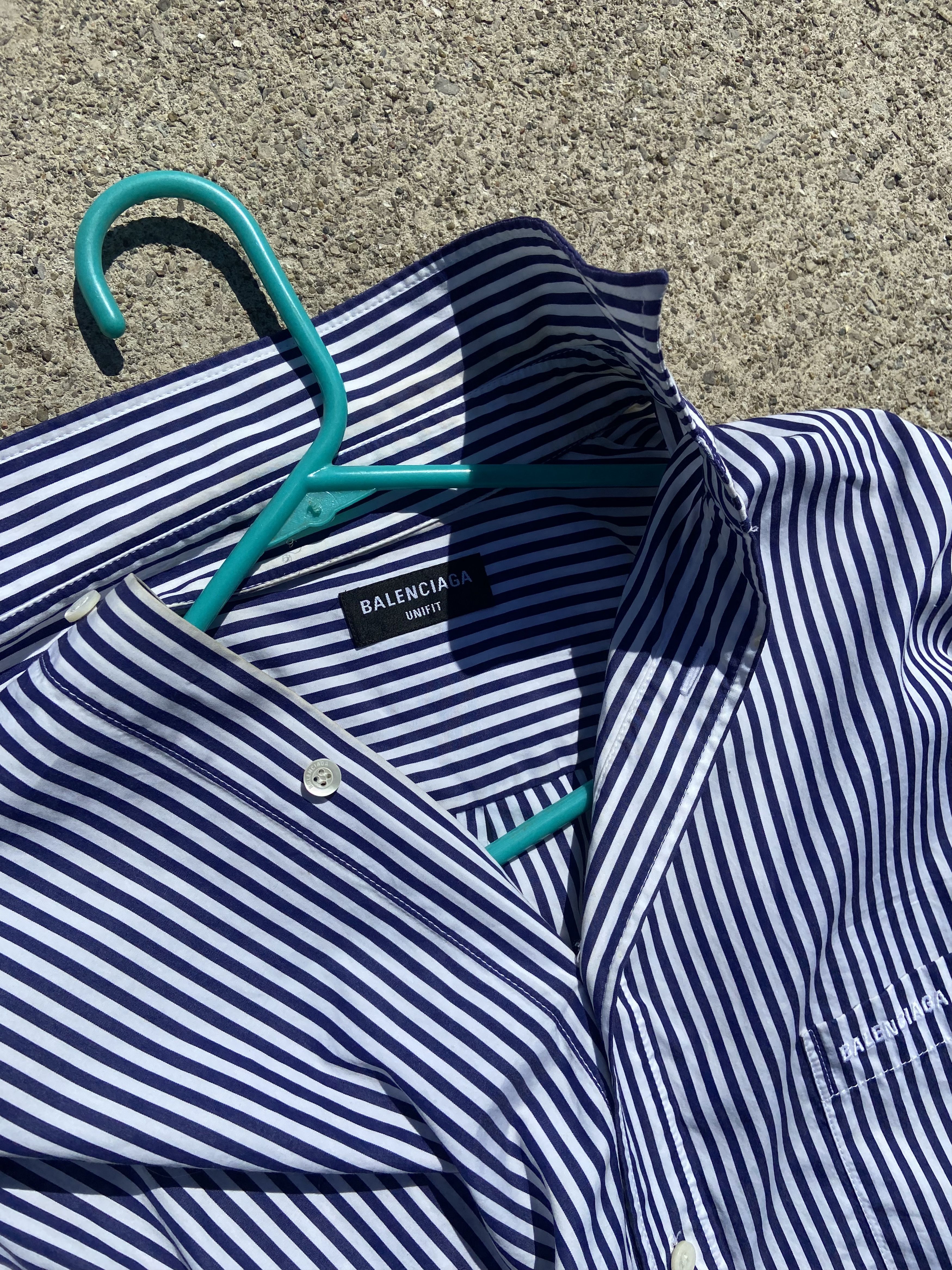 Balenciaga Balenciaga off shoulder button up Size US M / EU 48-50 / 2 - 3 Thumbnail
