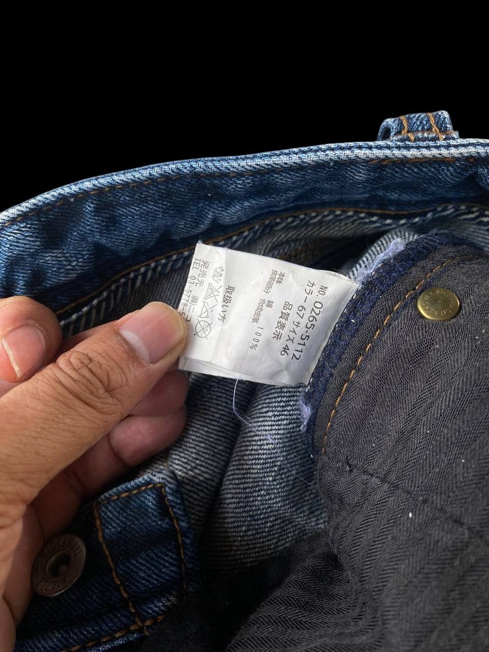 HIDEAWAYS Japan Hideaways Nicole Distressed "Engineered"Panelled Denim Size US 30 / EU 46 - 14 Thumbnail