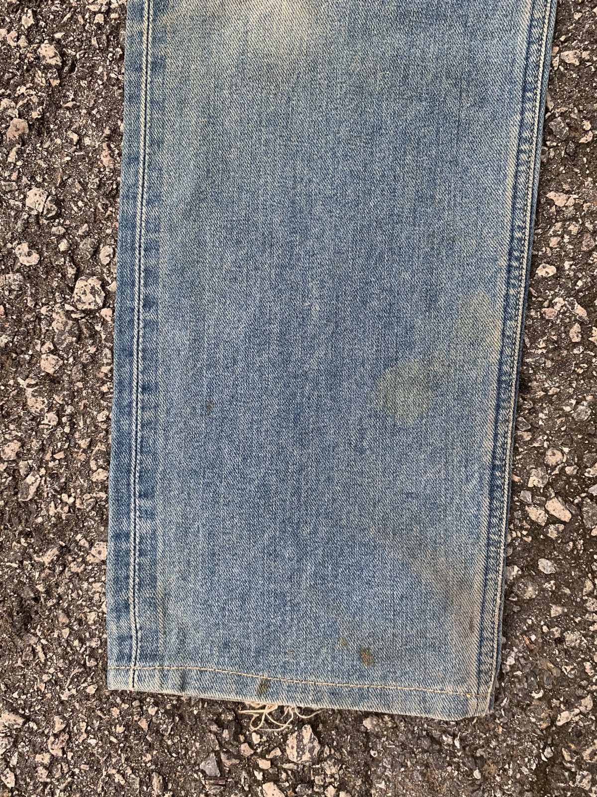 Jean × Lee × Vintage Vintage Lee Raiders Selvedge Distressed Denim Size US 29 - 15 Thumbnail